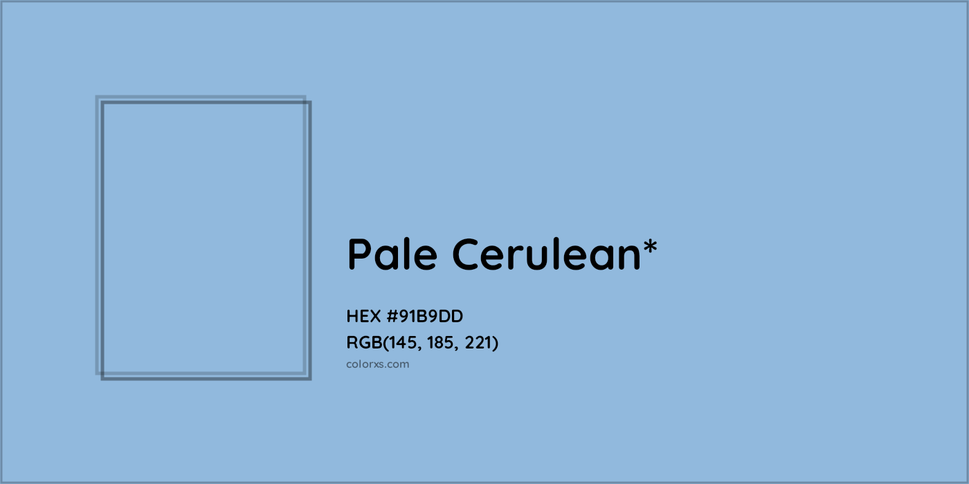HEX #91B9DD Color Name, Color Code, Palettes, Similar Paints, Images