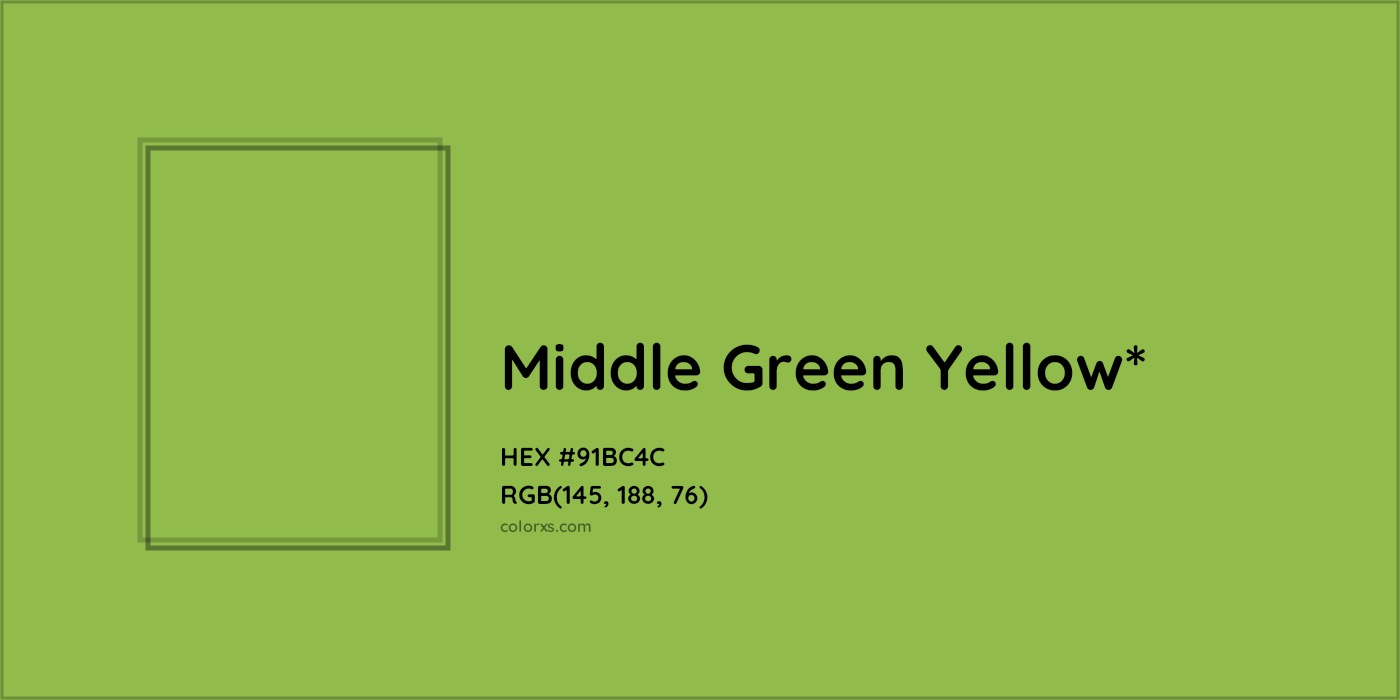 HEX #91BC4C Color Name, Color Code, Palettes, Similar Paints, Images