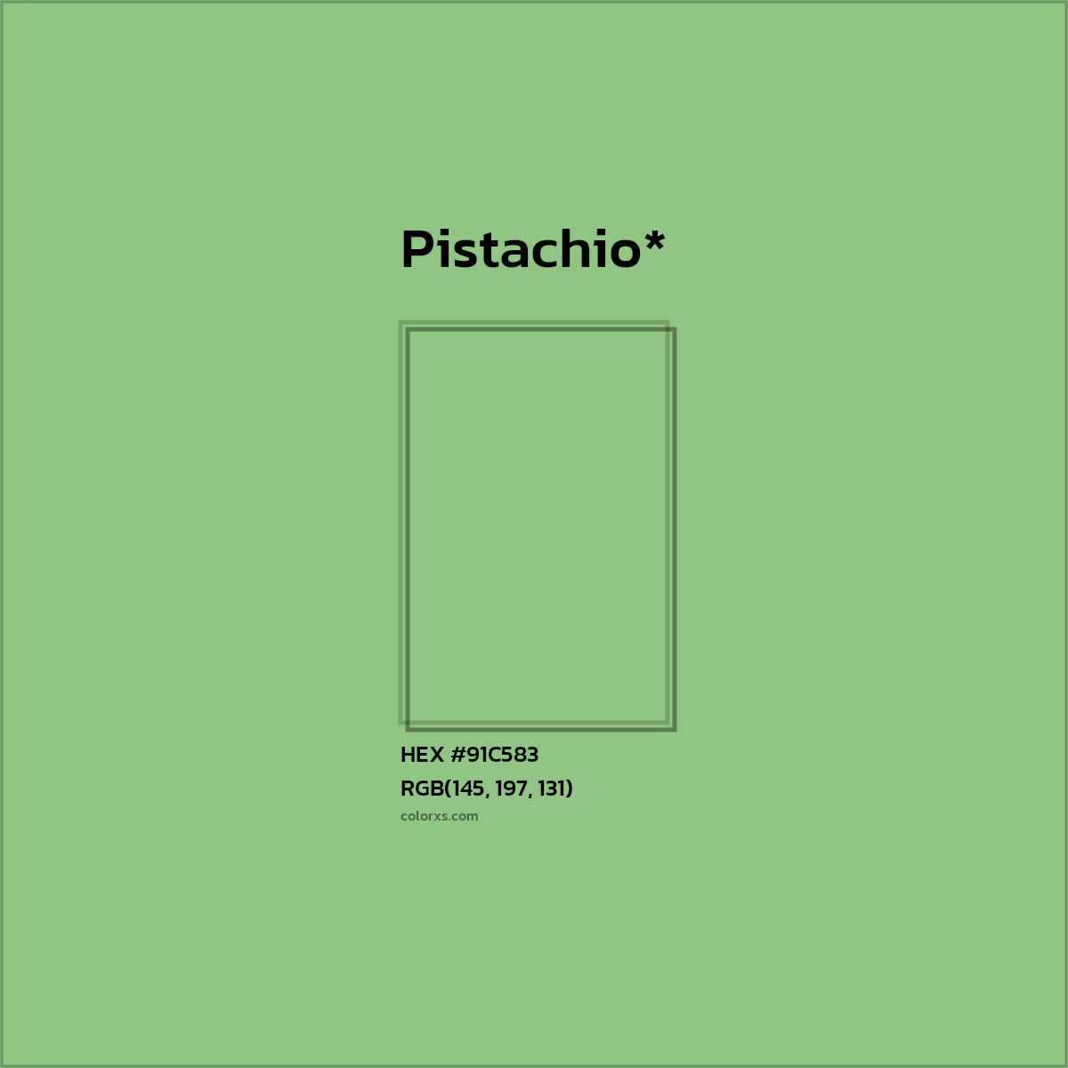 HEX #91C583 Color Name, Color Code, Palettes, Similar Paints, Images