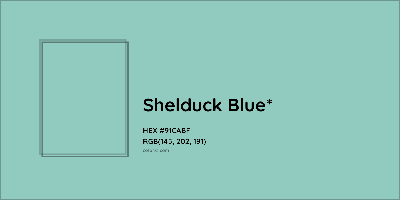 HEX #91CABF Color Name, Color Code, Palettes, Similar Paints, Images