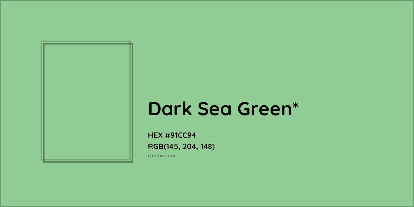 HEX #91CC94 Color Name, Color Code, Palettes, Similar Paints, Images
