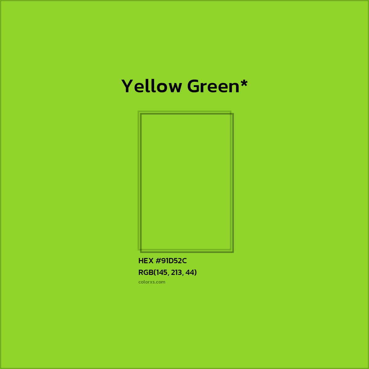 HEX #91D52C Color Name, Color Code, Palettes, Similar Paints, Images