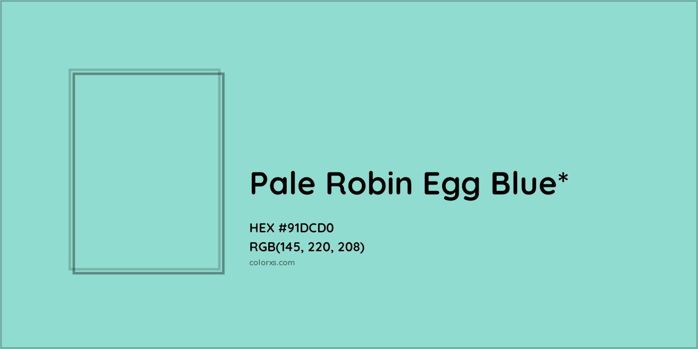 HEX #91DCD0 Color Name, Color Code, Palettes, Similar Paints, Images