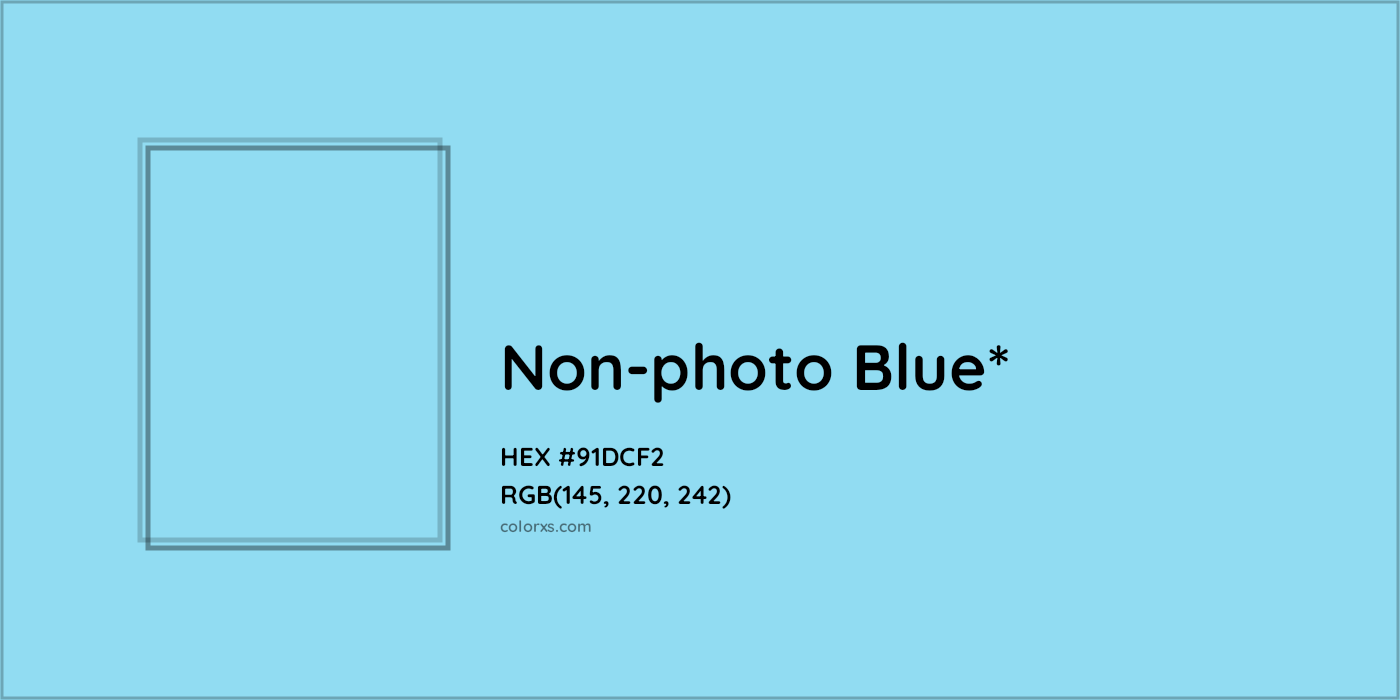 HEX #91DCF2 Color Name, Color Code, Palettes, Similar Paints, Images
