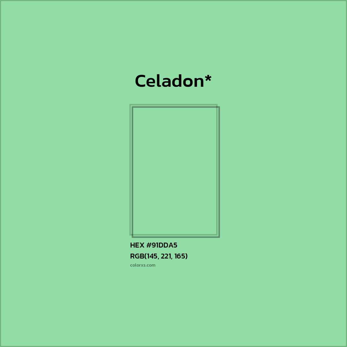 HEX #91DDA5 Color Name, Color Code, Palettes, Similar Paints, Images