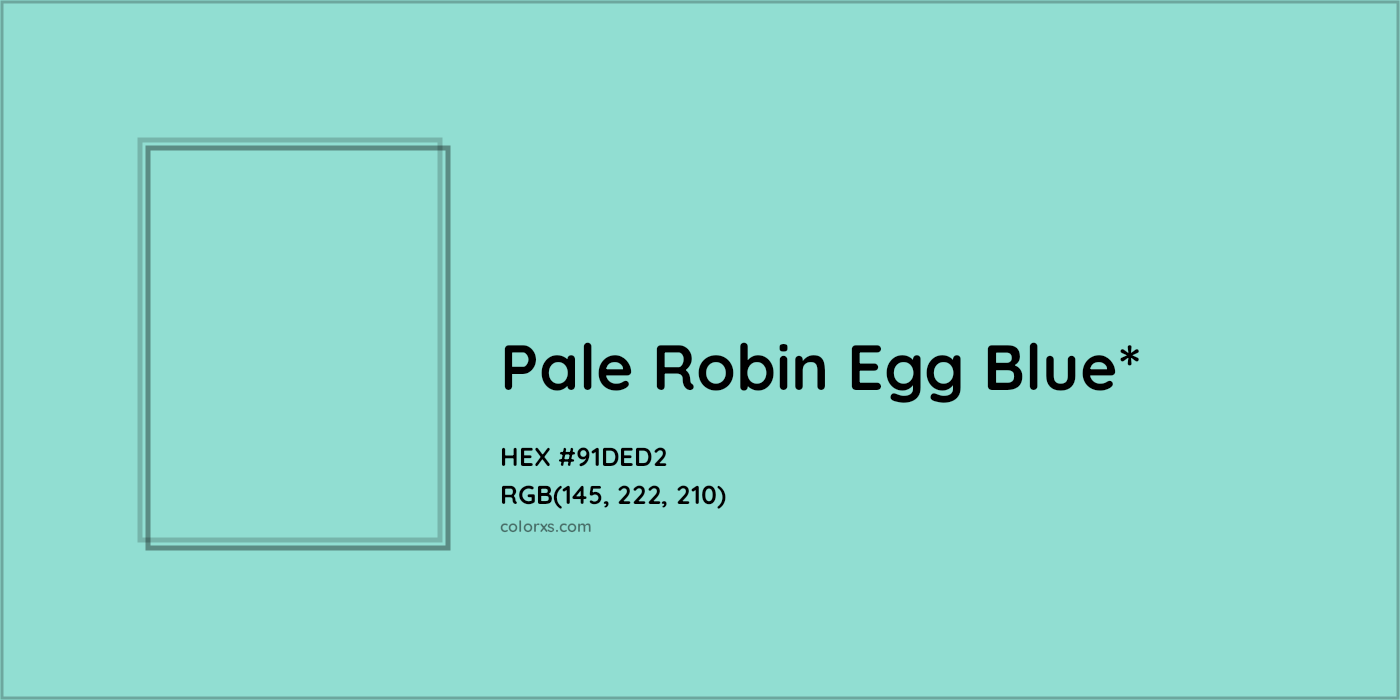 HEX #91DED2 Color Name, Color Code, Palettes, Similar Paints, Images