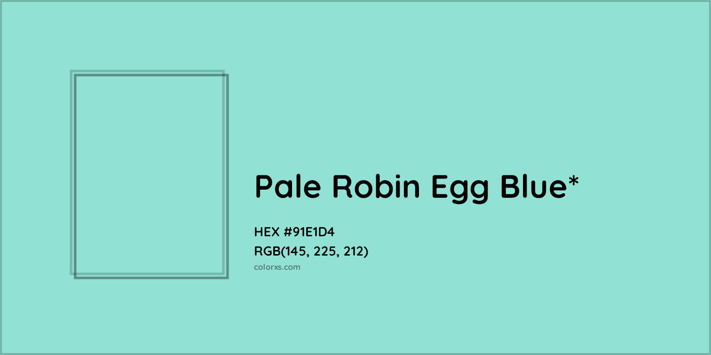 HEX #91E1D4 Color Name, Color Code, Palettes, Similar Paints, Images