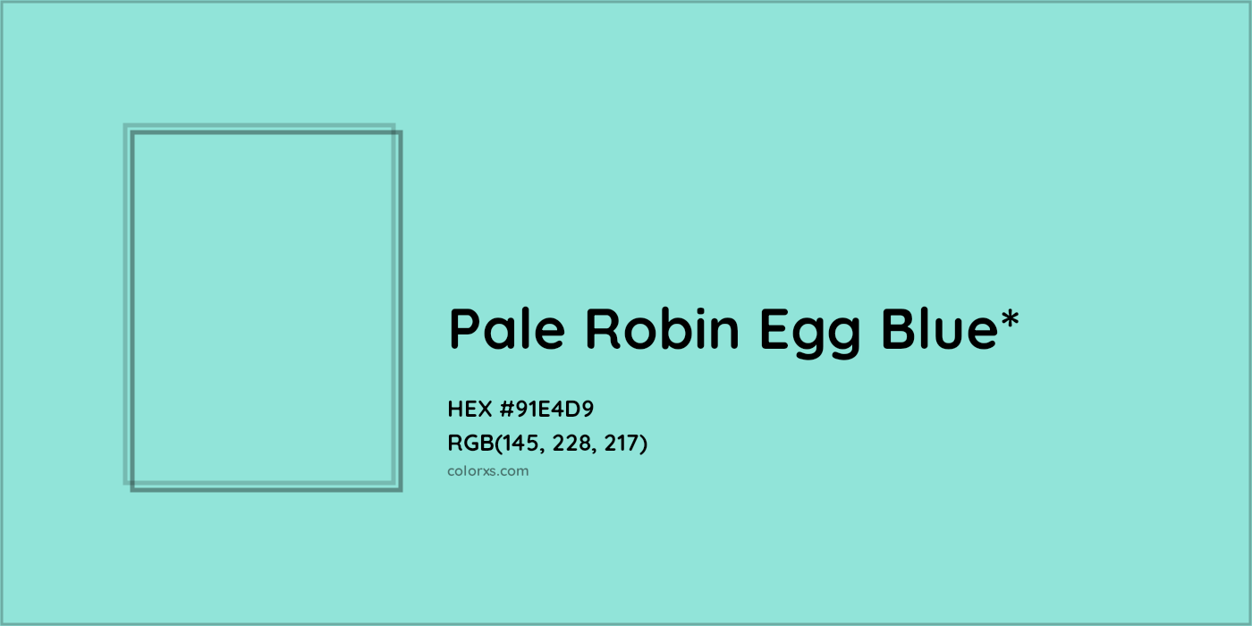 HEX #91E4D9 Color Name, Color Code, Palettes, Similar Paints, Images