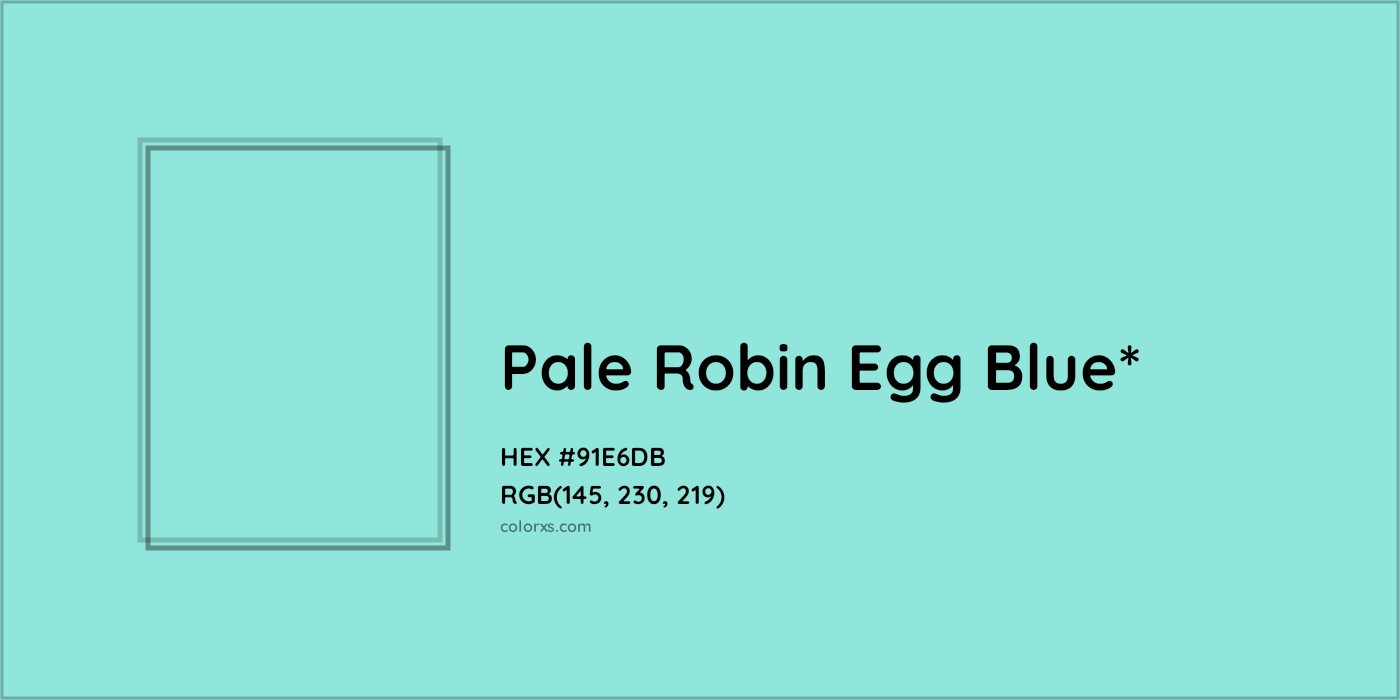 HEX #91E6DB Color Name, Color Code, Palettes, Similar Paints, Images