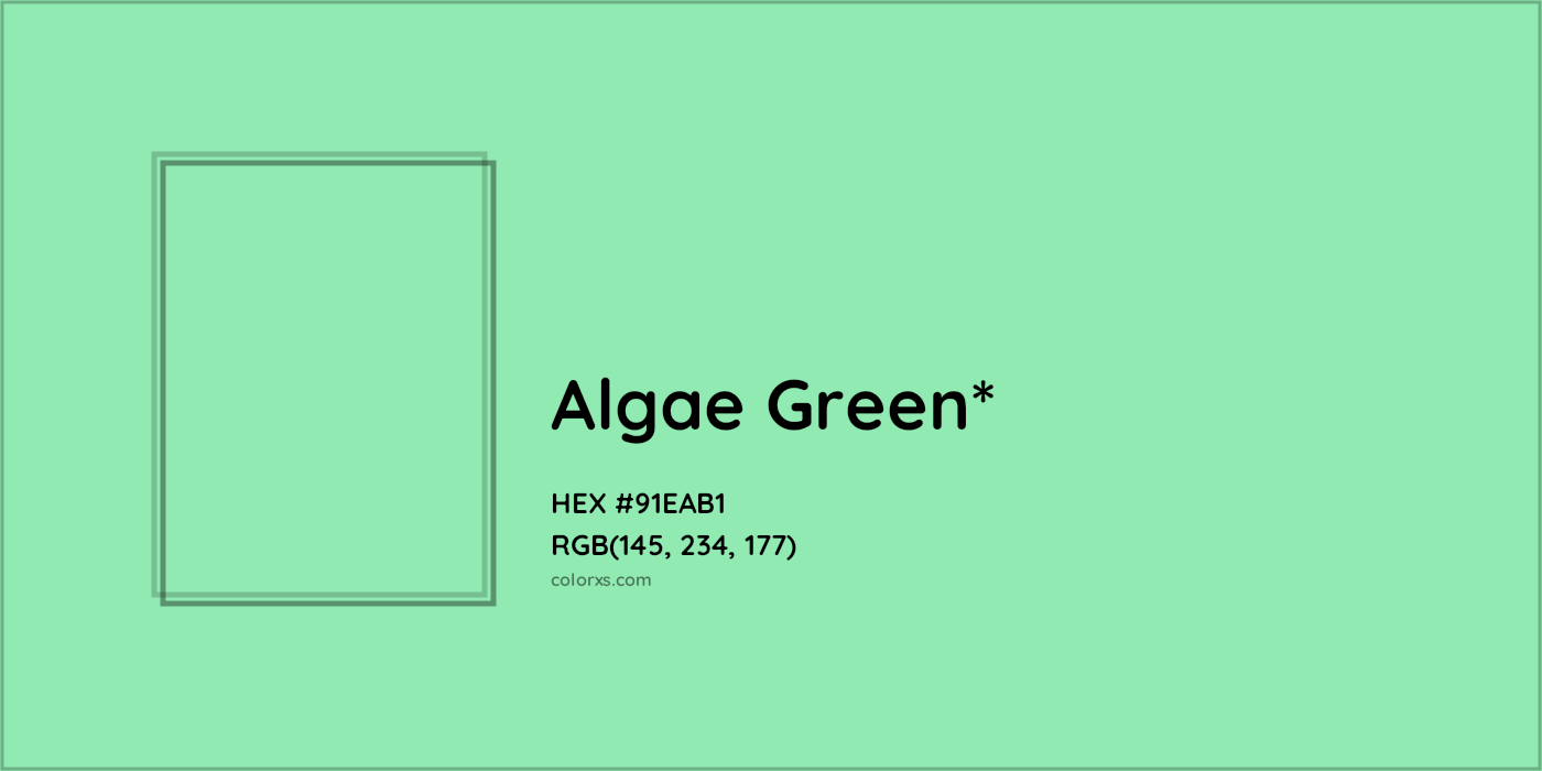 HEX #91EAB1 Color Name, Color Code, Palettes, Similar Paints, Images
