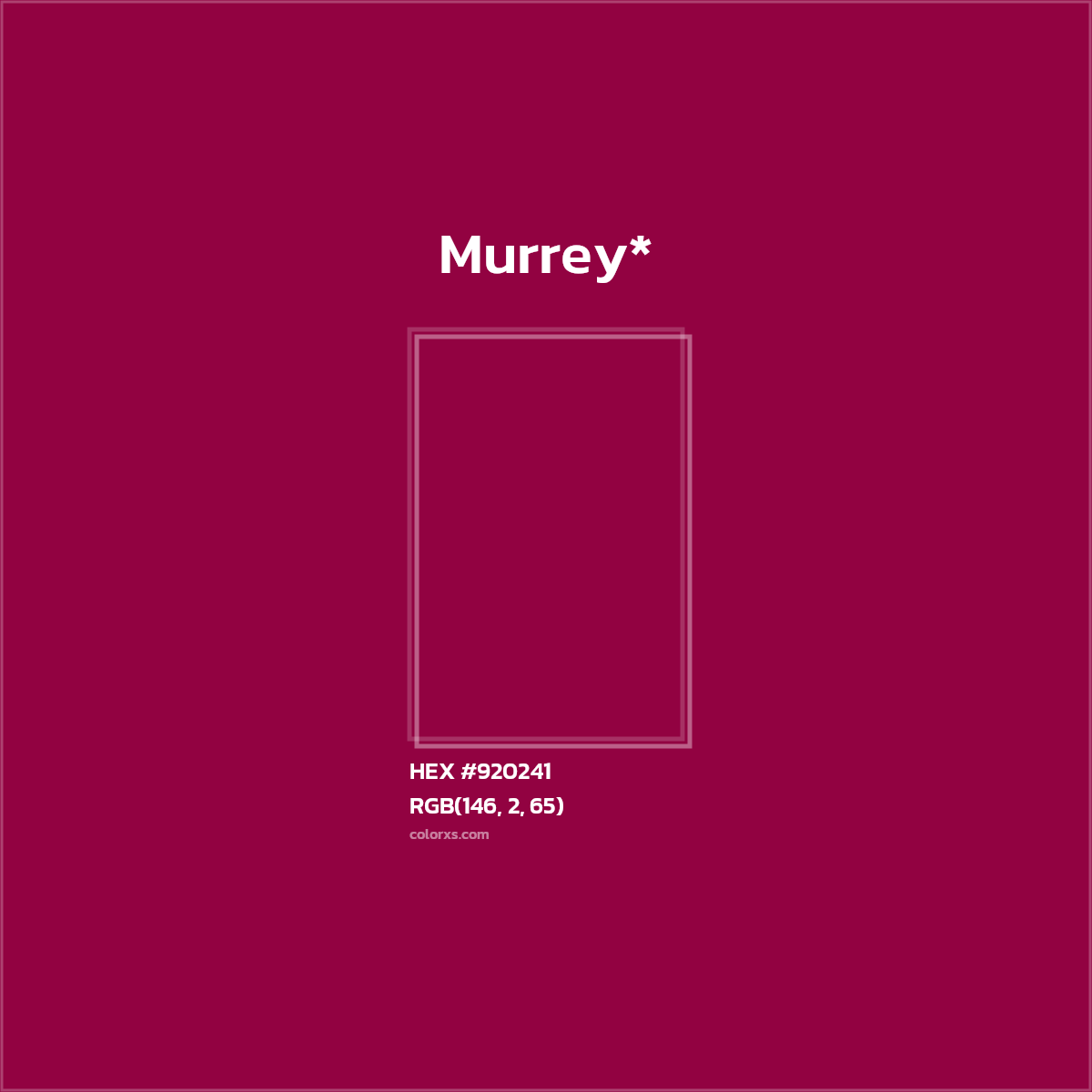 HEX #920241 Color Name, Color Code, Palettes, Similar Paints, Images