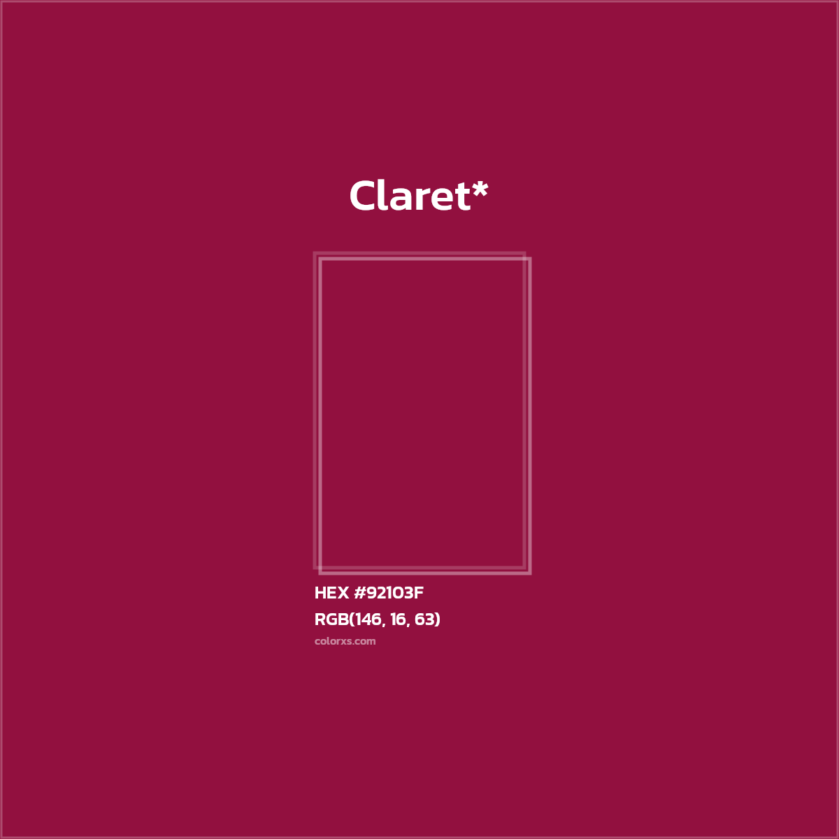 HEX #92103F Color Name, Color Code, Palettes, Similar Paints, Images