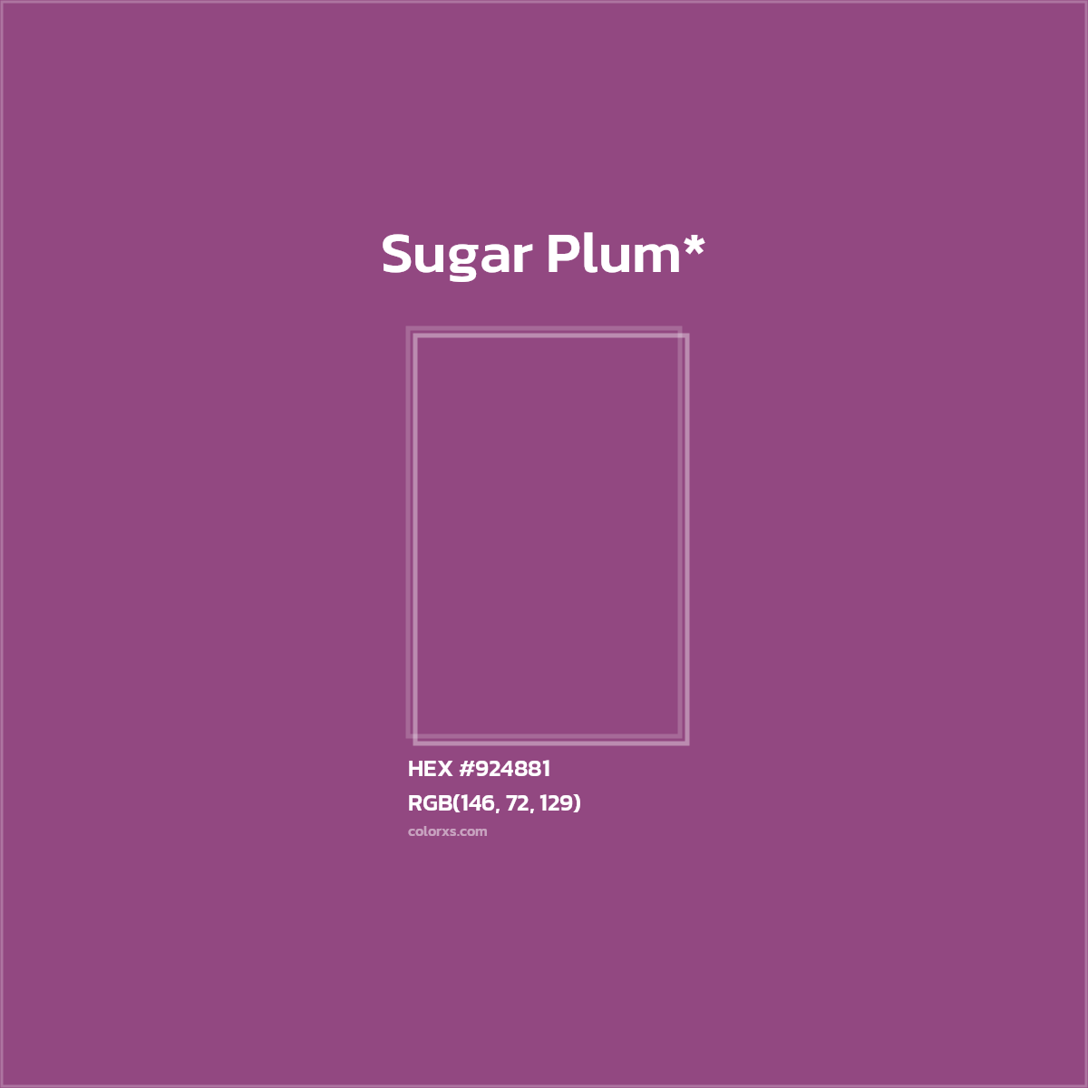 HEX #924881 Color Name, Color Code, Palettes, Similar Paints, Images
