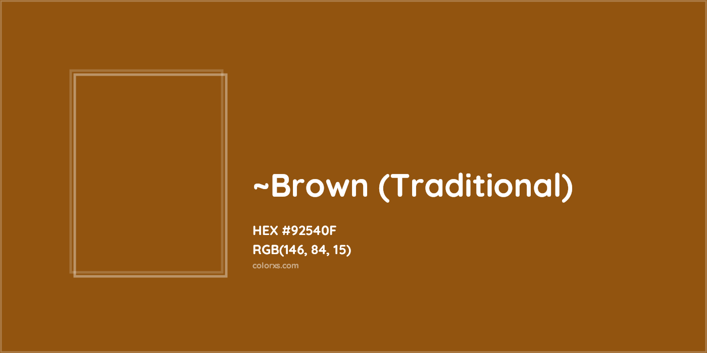 HEX #92540F Color Name, Color Code, Palettes, Similar Paints, Images
