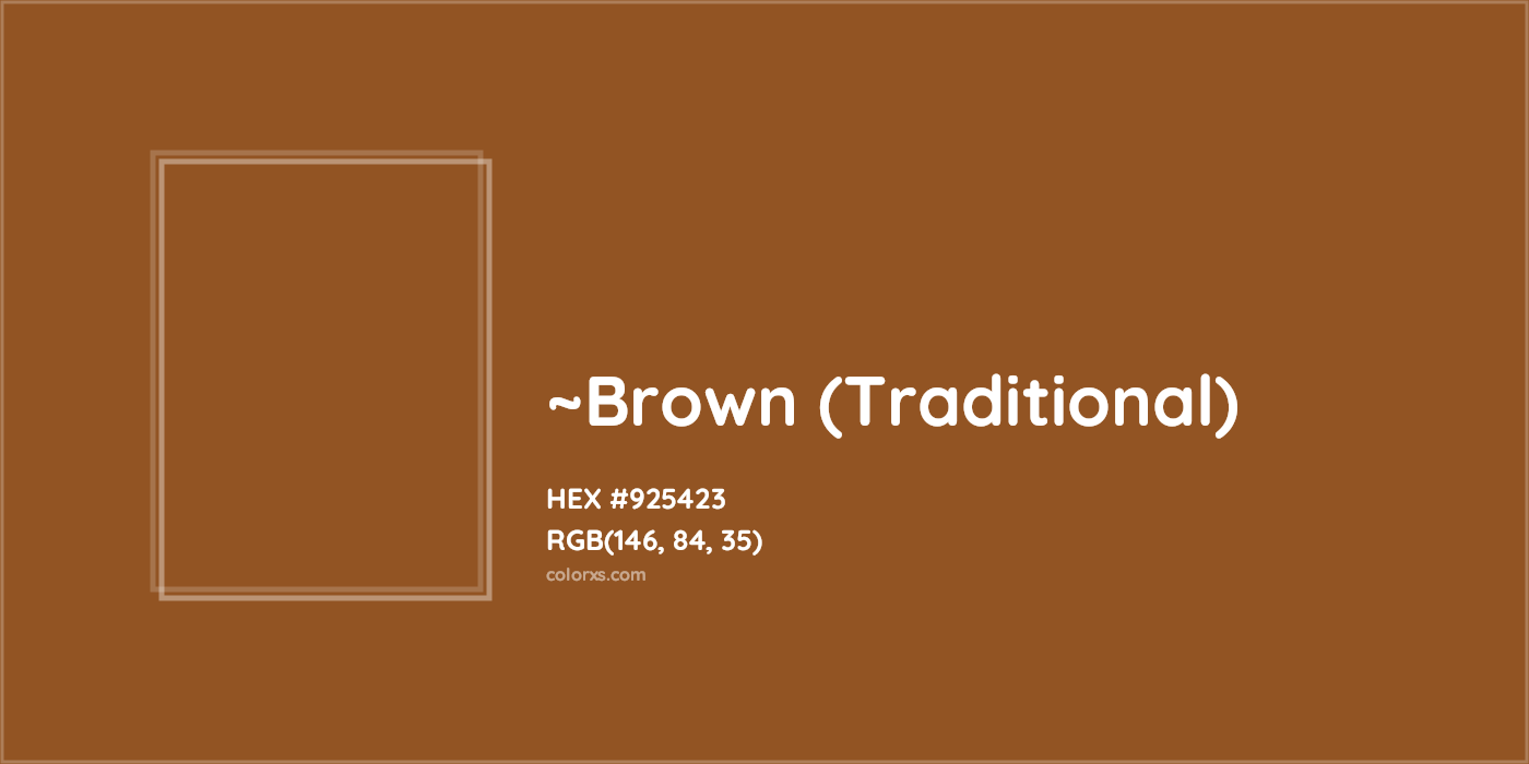 HEX #925423 Color Name, Color Code, Palettes, Similar Paints, Images