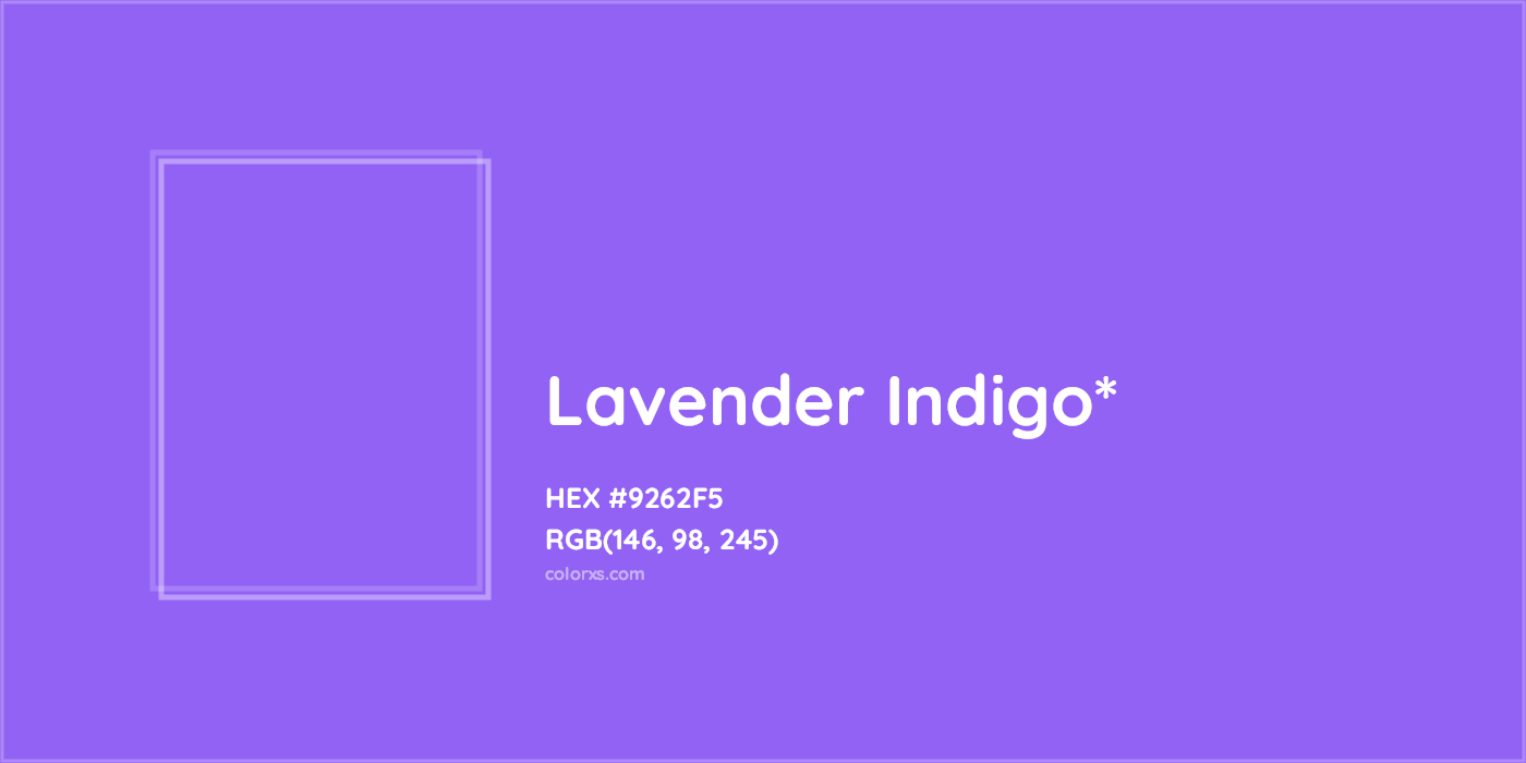 HEX #9262F5 Color Name, Color Code, Palettes, Similar Paints, Images