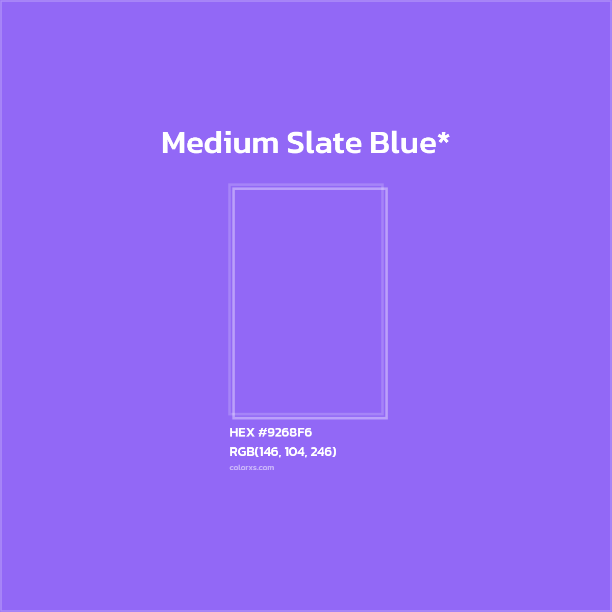 HEX #9268F6 Color Name, Color Code, Palettes, Similar Paints, Images