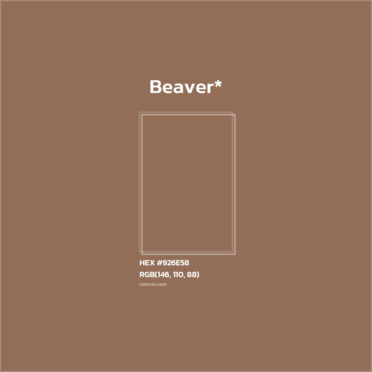 HEX #926E58 Color Name, Color Code, Palettes, Similar Paints, Images