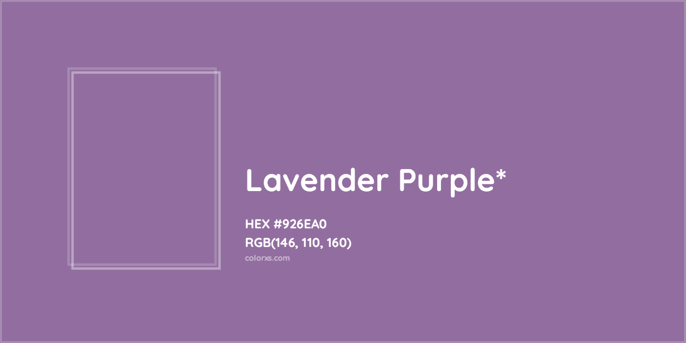 HEX #926EA0 Color Name, Color Code, Palettes, Similar Paints, Images