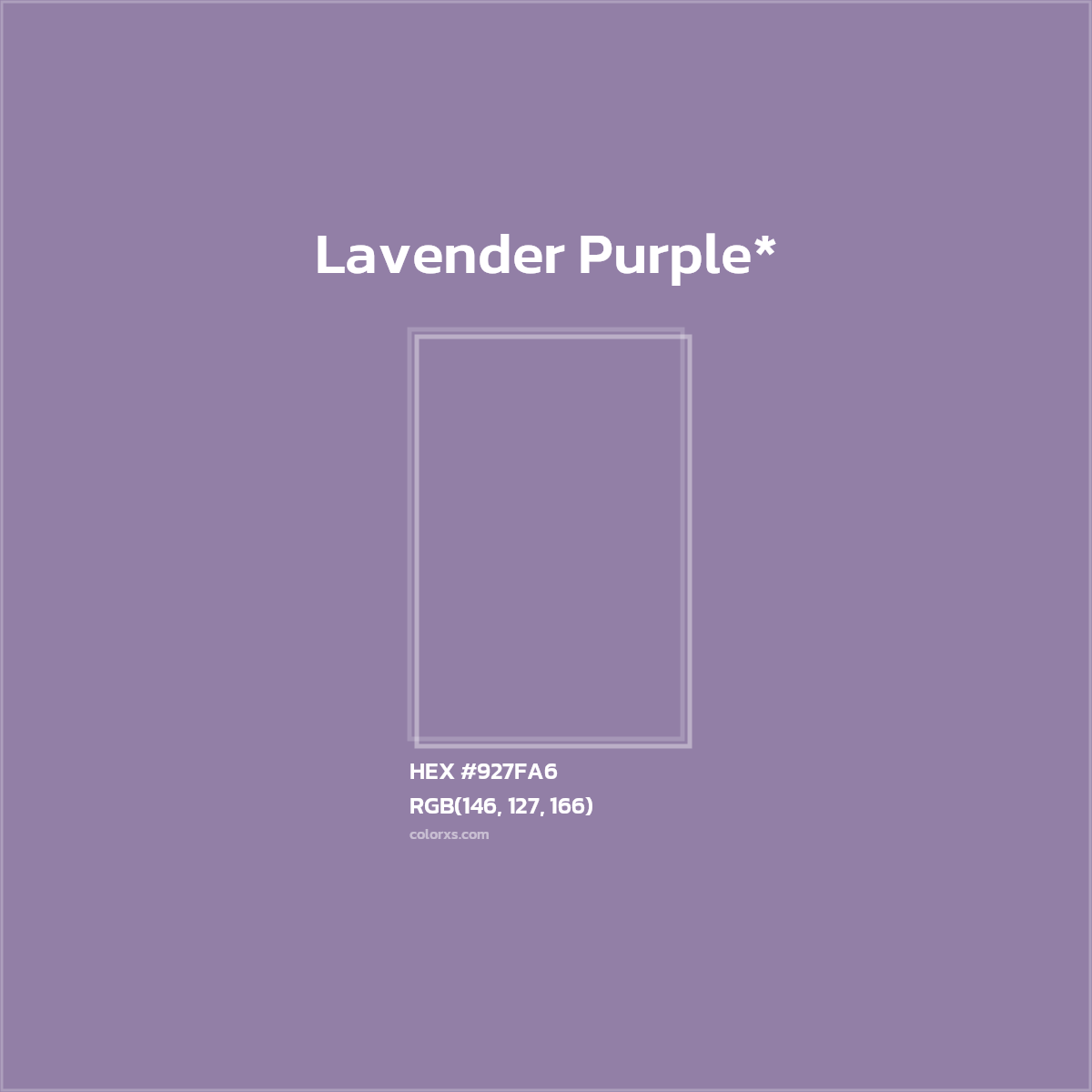 HEX #927FA6 Color Name, Color Code, Palettes, Similar Paints, Images