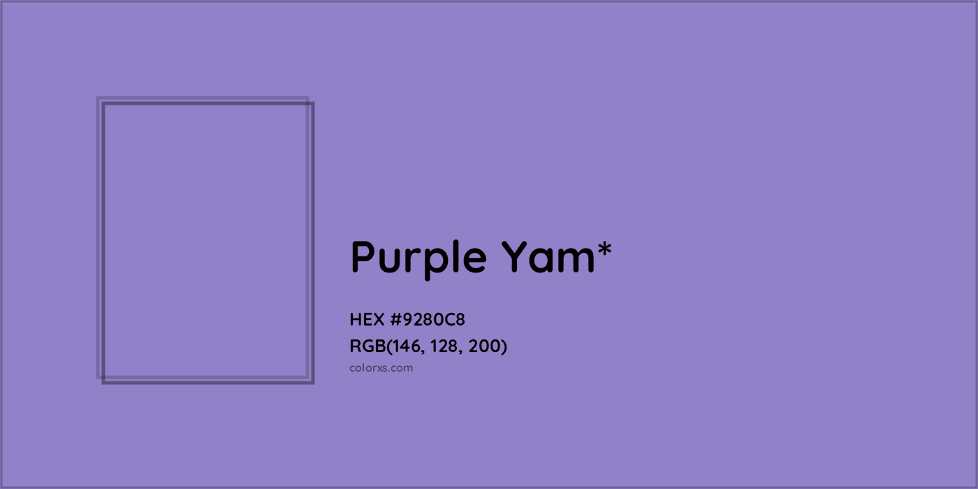 HEX #9280C8 Color Name, Color Code, Palettes, Similar Paints, Images