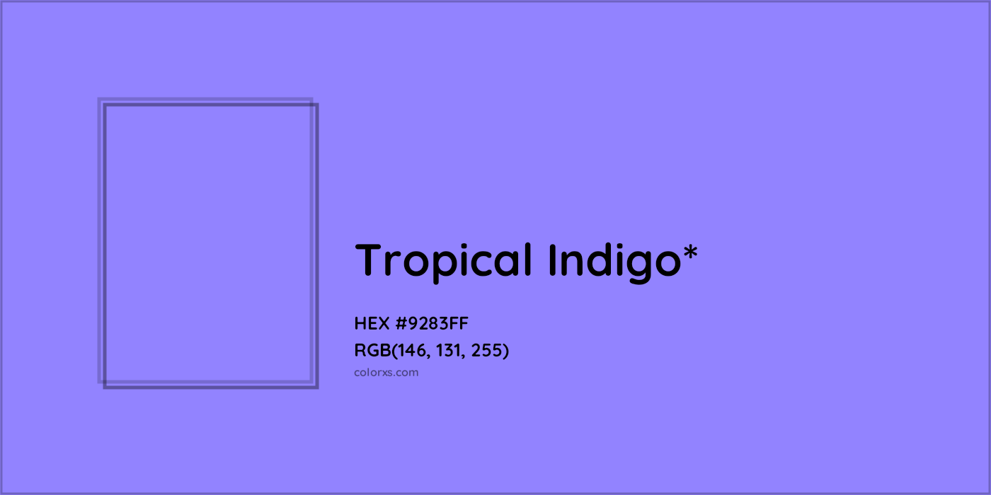 HEX #9283FF Color Name, Color Code, Palettes, Similar Paints, Images