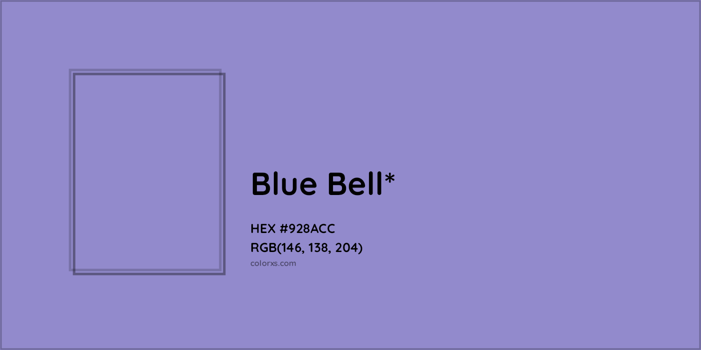 HEX #928ACC Color Name, Color Code, Palettes, Similar Paints, Images