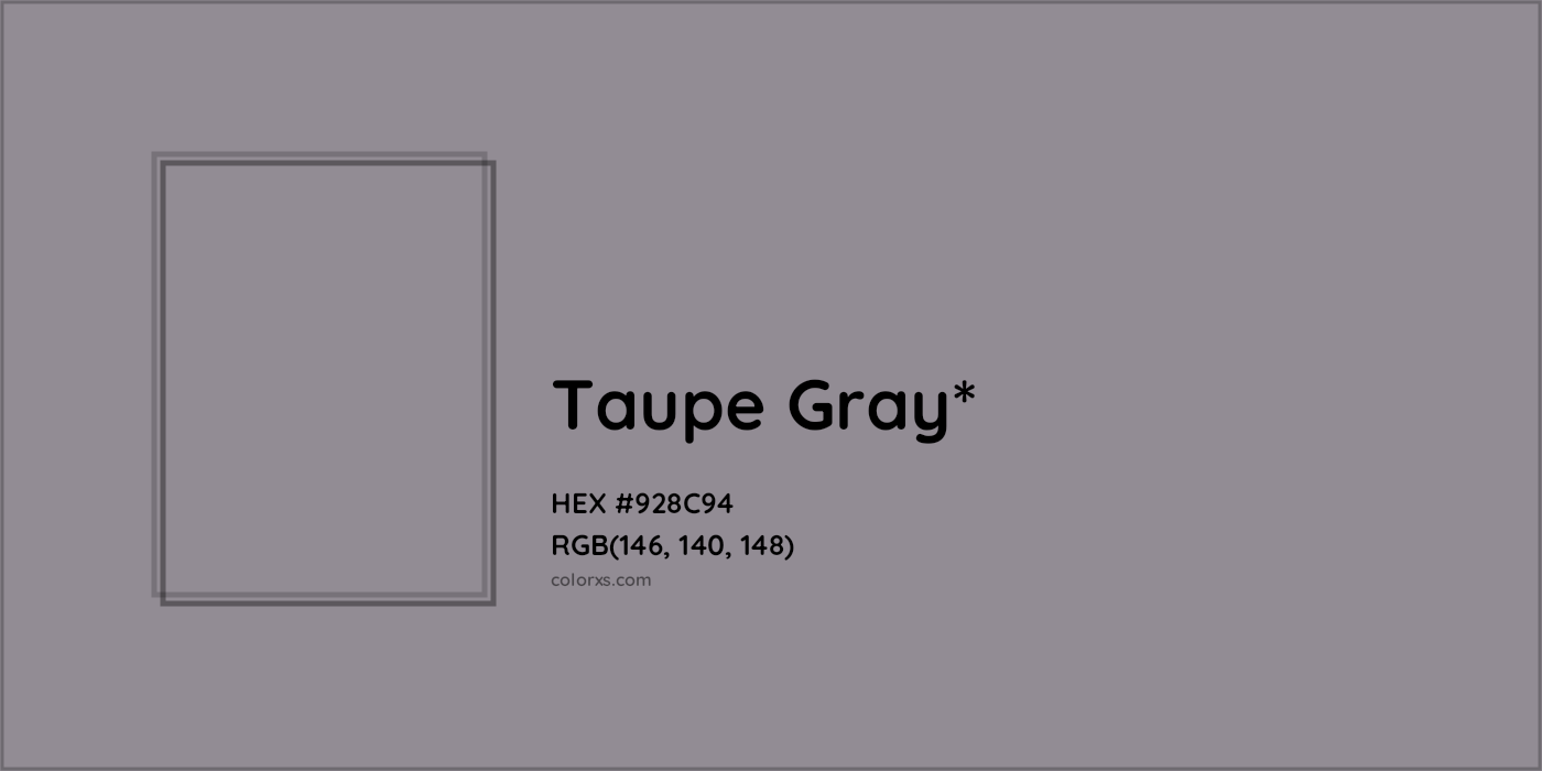 HEX #928C94 Color Name, Color Code, Palettes, Similar Paints, Images