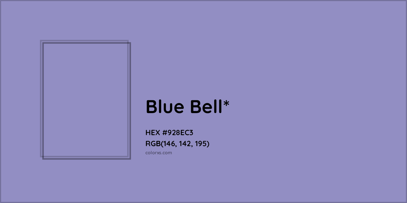 HEX #928EC3 Color Name, Color Code, Palettes, Similar Paints, Images