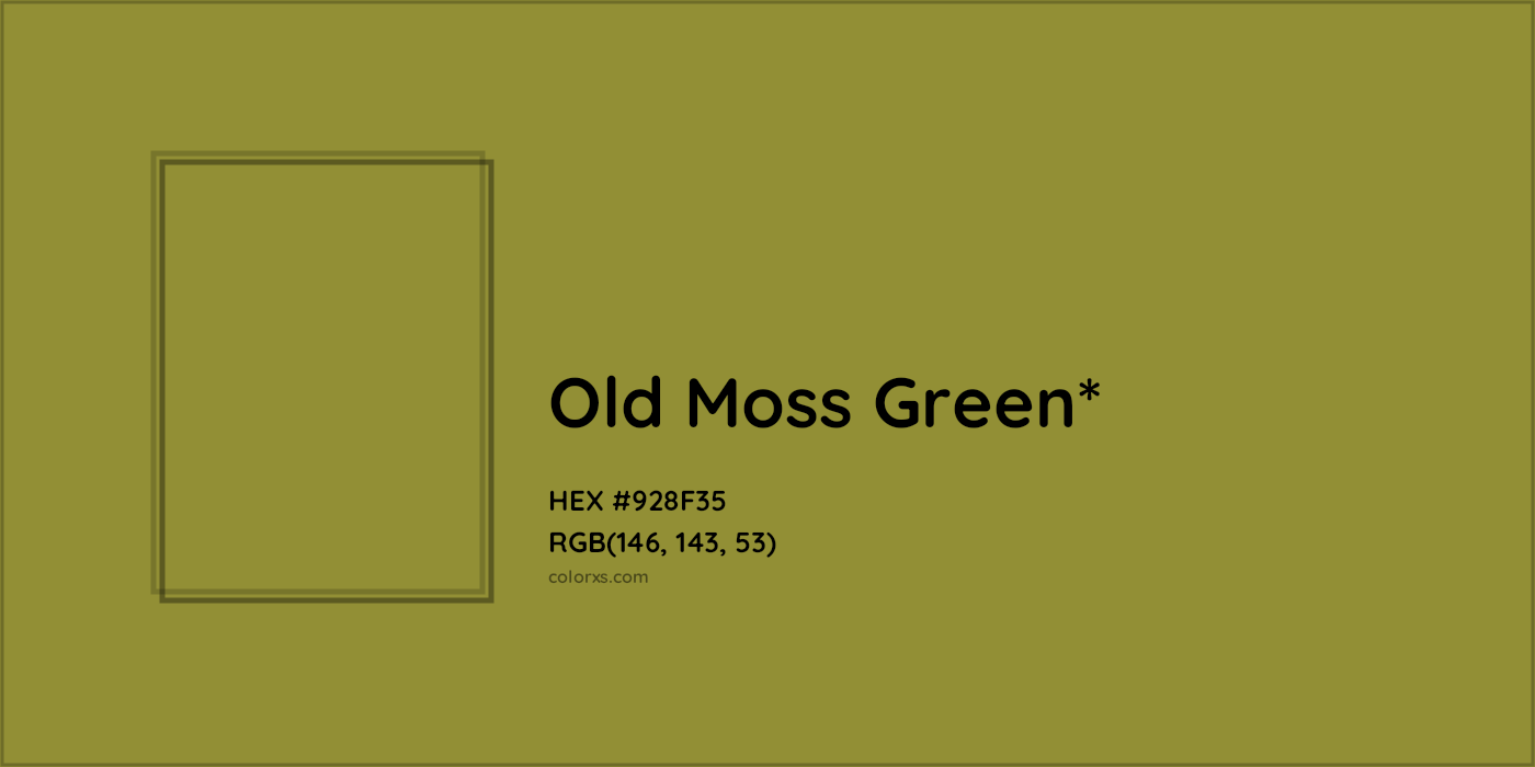 HEX #928F35 Color Name, Color Code, Palettes, Similar Paints, Images