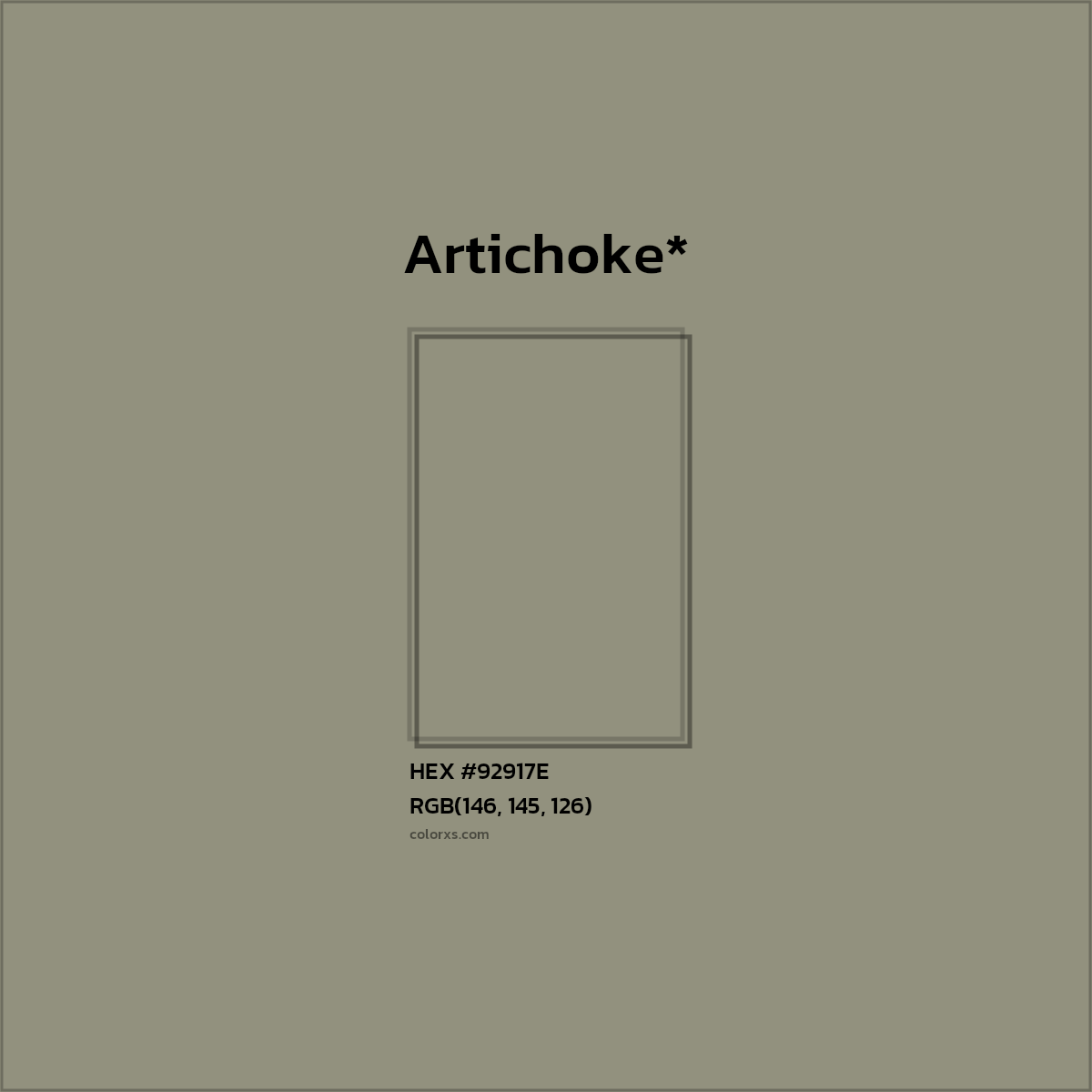 HEX #92917E Color Name, Color Code, Palettes, Similar Paints, Images