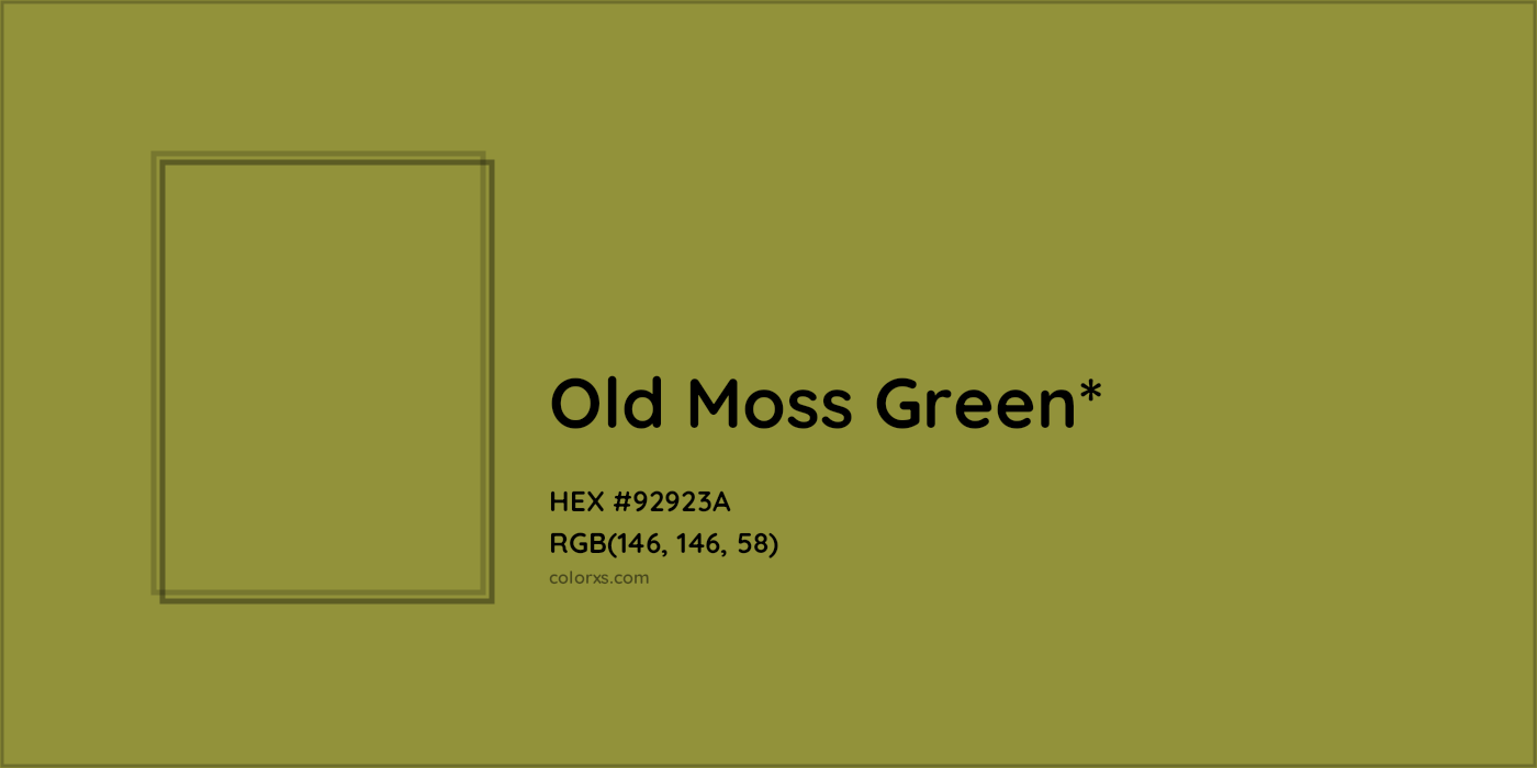 HEX #92923A Color Name, Color Code, Palettes, Similar Paints, Images