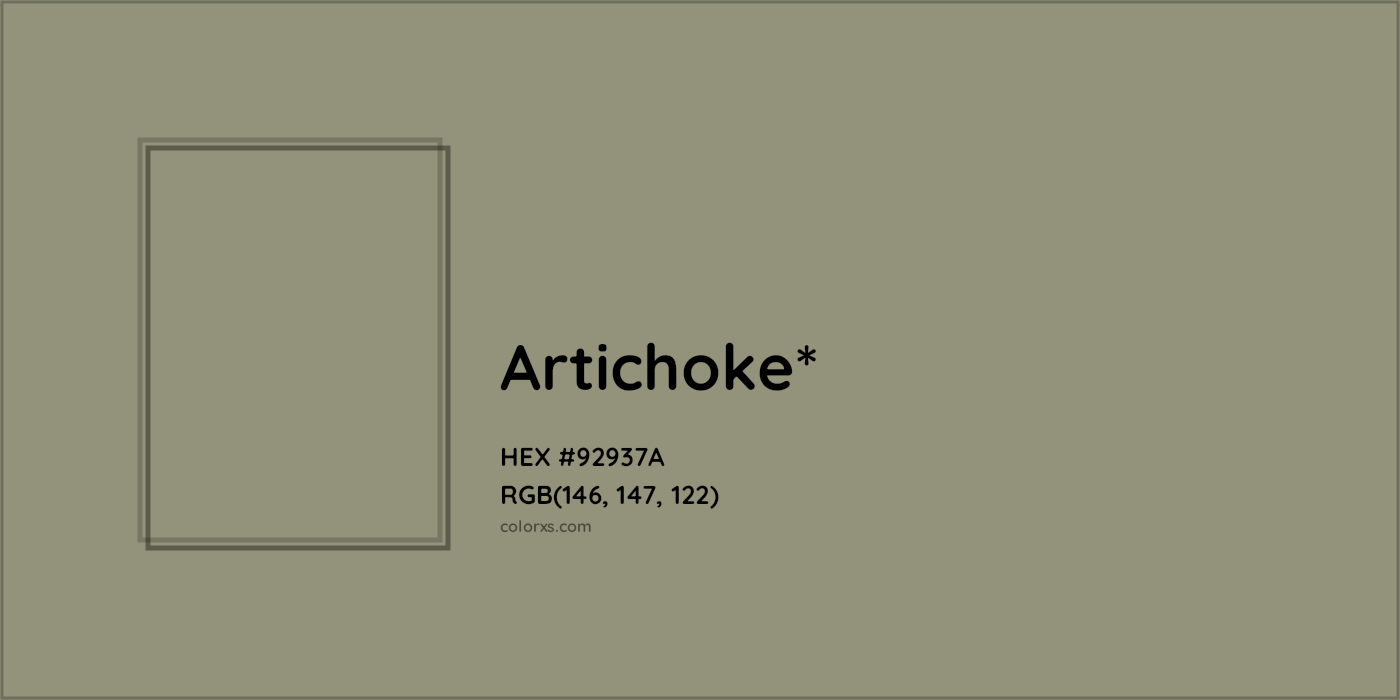 HEX #92937A Color Name, Color Code, Palettes, Similar Paints, Images