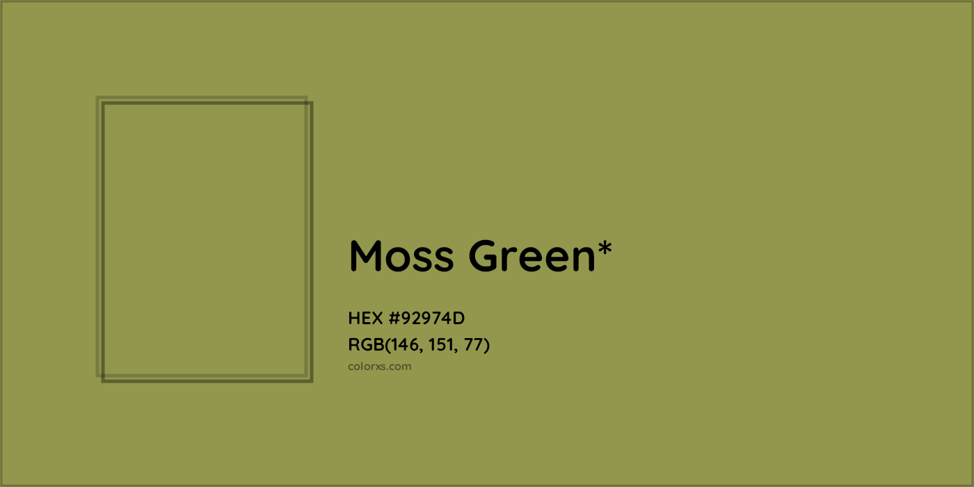 HEX #92974D Color Name, Color Code, Palettes, Similar Paints, Images