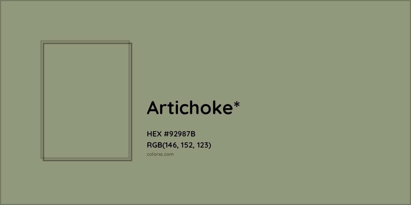 HEX #92987B Color Name, Color Code, Palettes, Similar Paints, Images