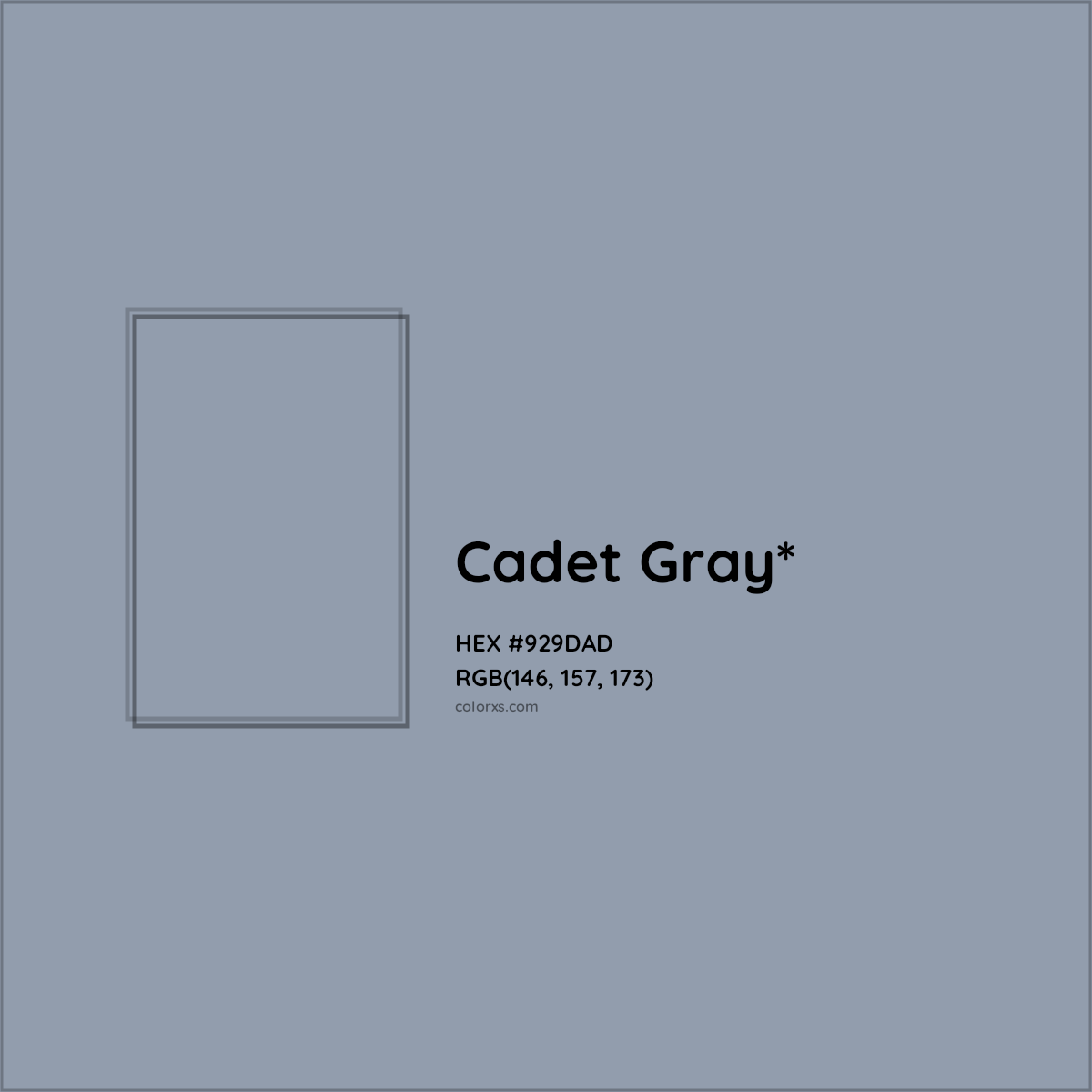 HEX #929DAD Color Name, Color Code, Palettes, Similar Paints, Images