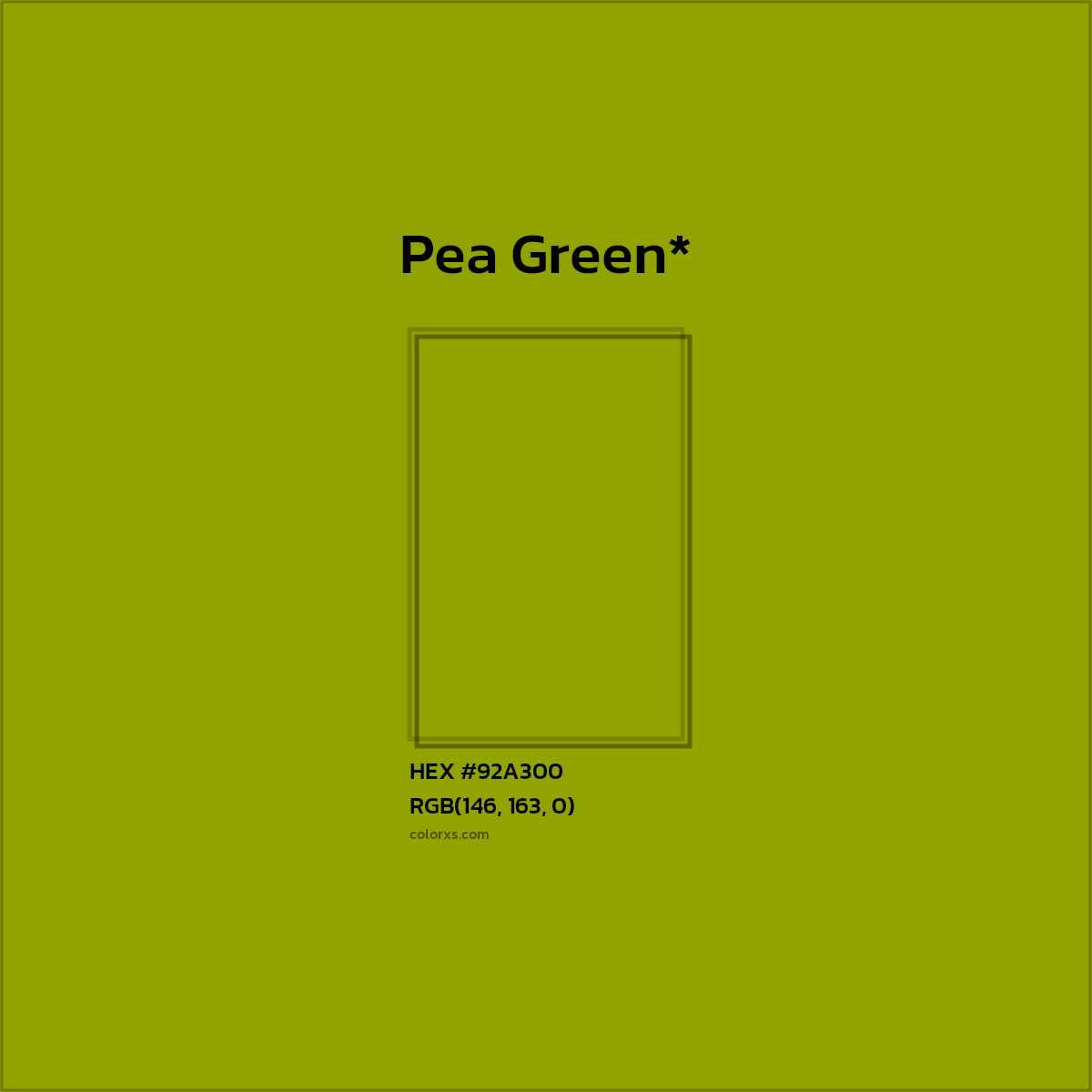 HEX #92A300 Color Name, Color Code, Palettes, Similar Paints, Images