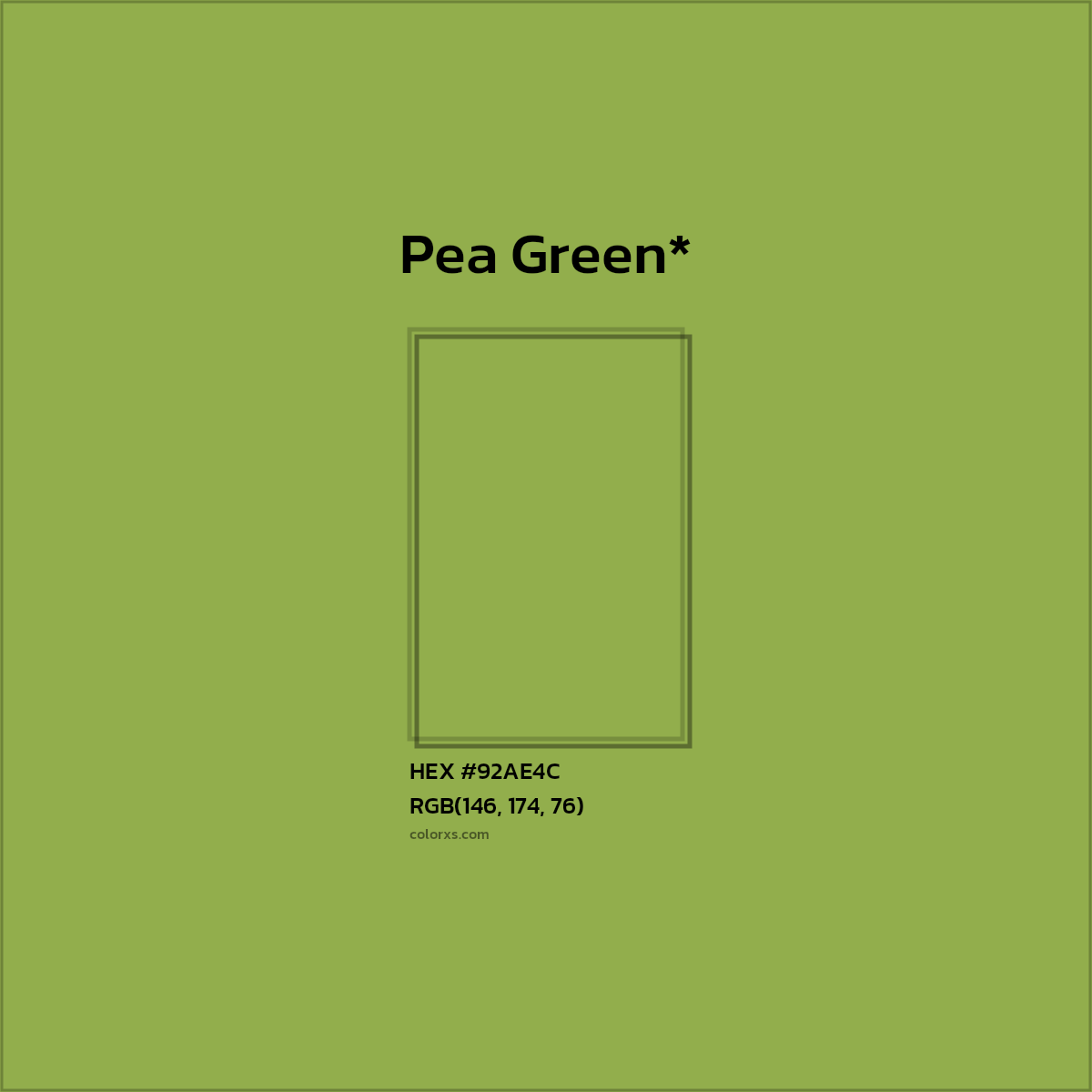 HEX #92AE4C Color Name, Color Code, Palettes, Similar Paints, Images