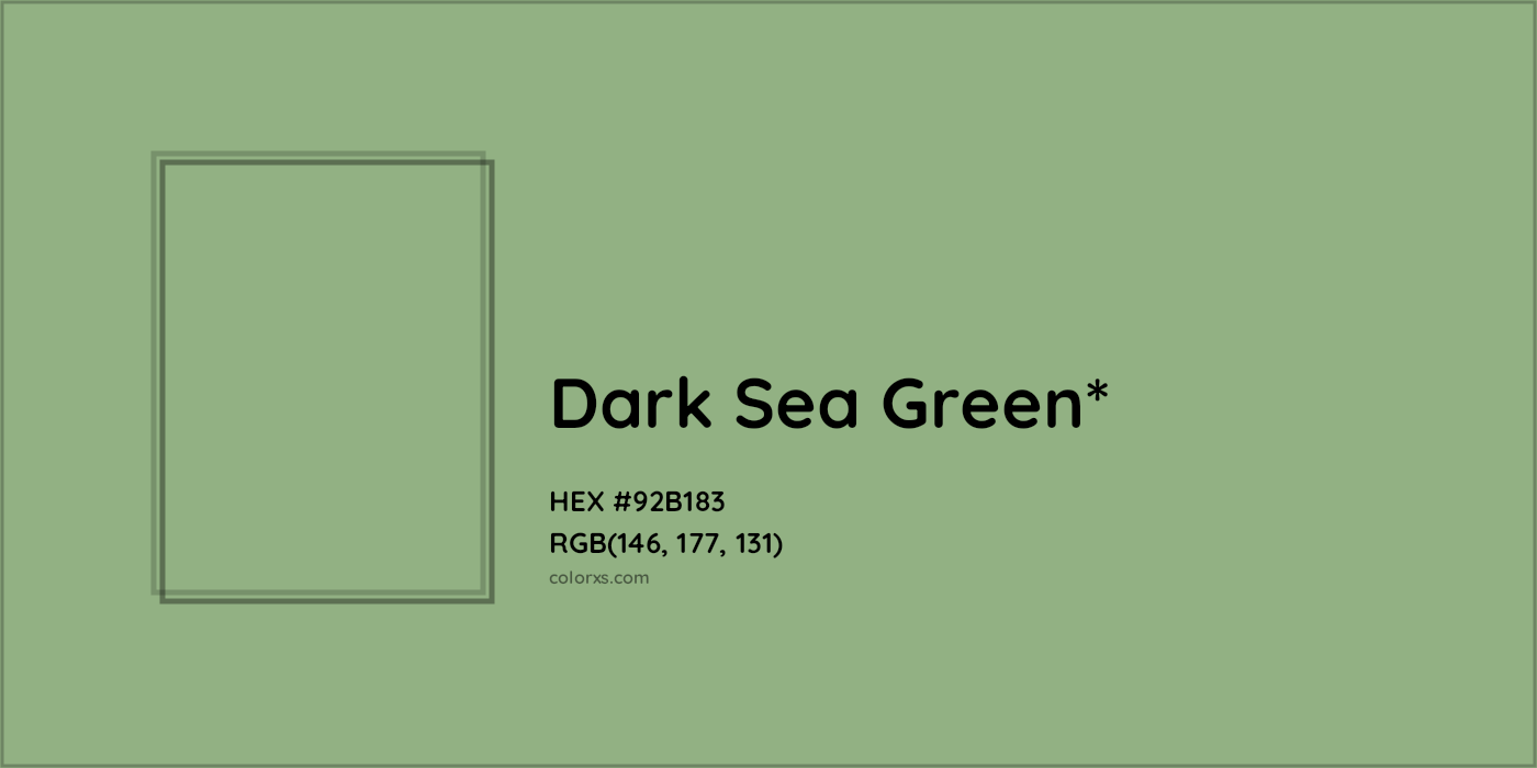 HEX #92B183 Color Name, Color Code, Palettes, Similar Paints, Images