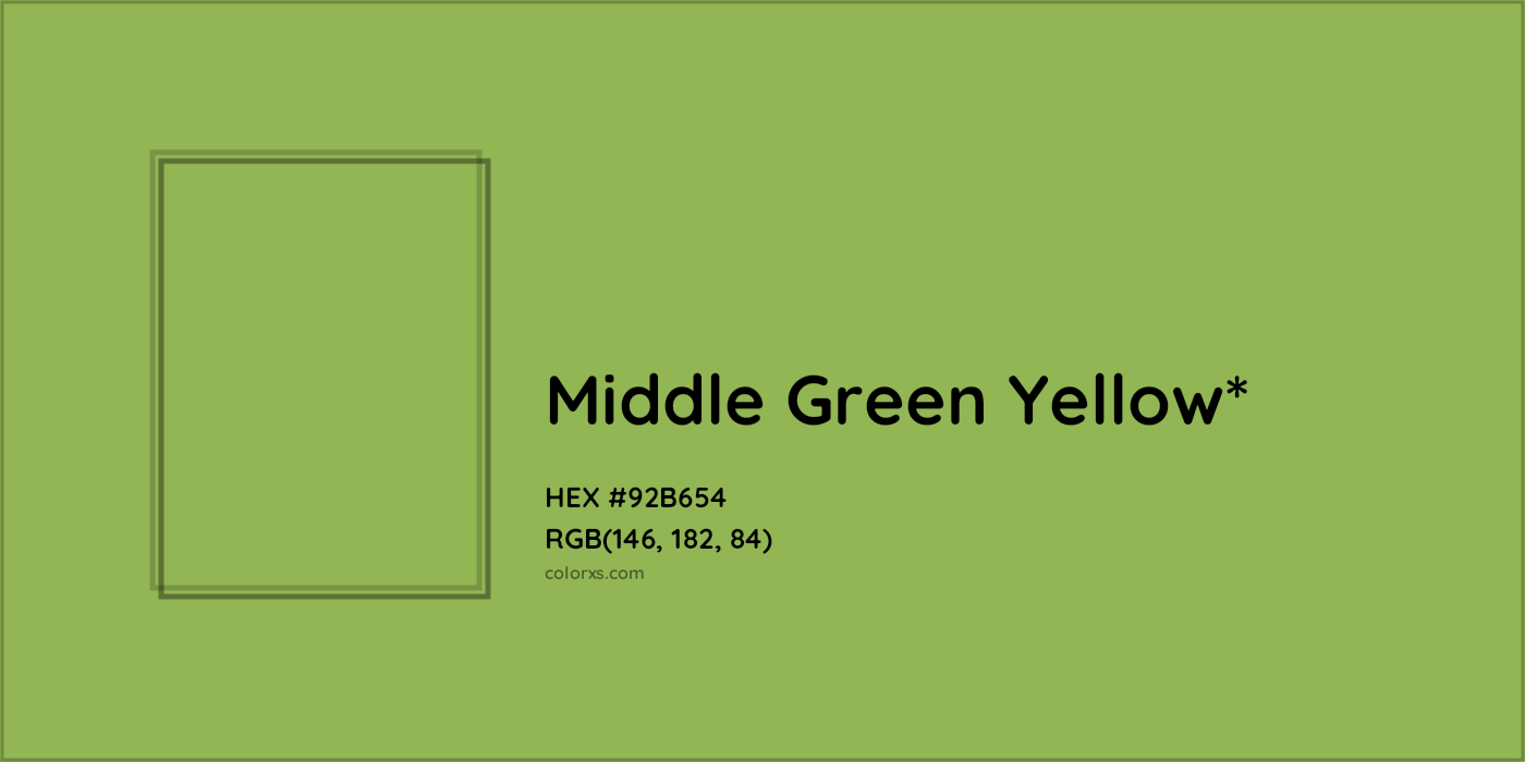 HEX #92B654 Color Name, Color Code, Palettes, Similar Paints, Images