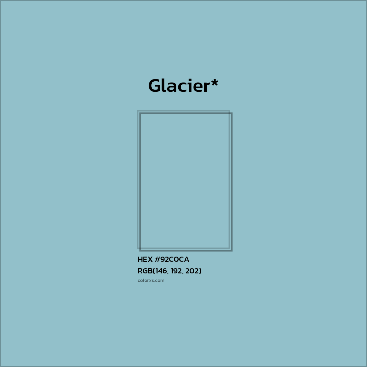 HEX #92C0CA Color Name, Color Code, Palettes, Similar Paints, Images