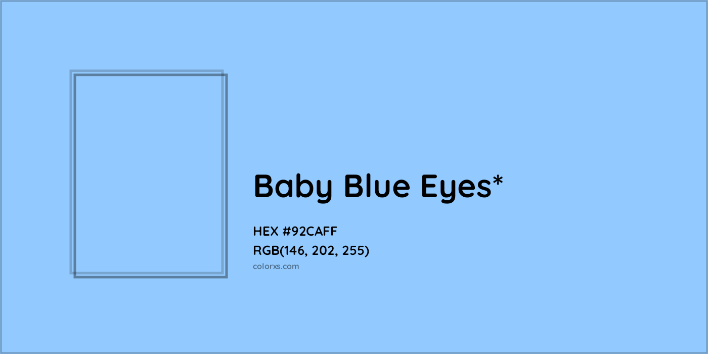 HEX #92CAFF Color Name, Color Code, Palettes, Similar Paints, Images
