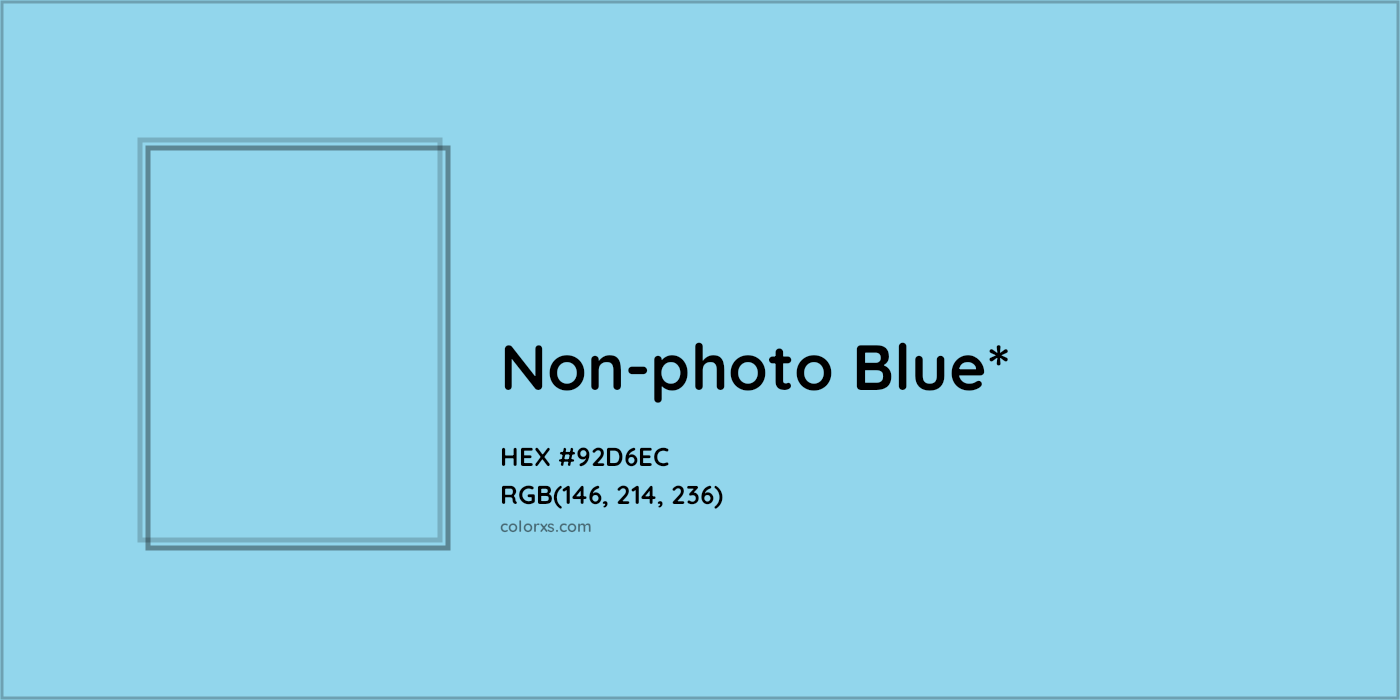 HEX #92D6EC Color Name, Color Code, Palettes, Similar Paints, Images