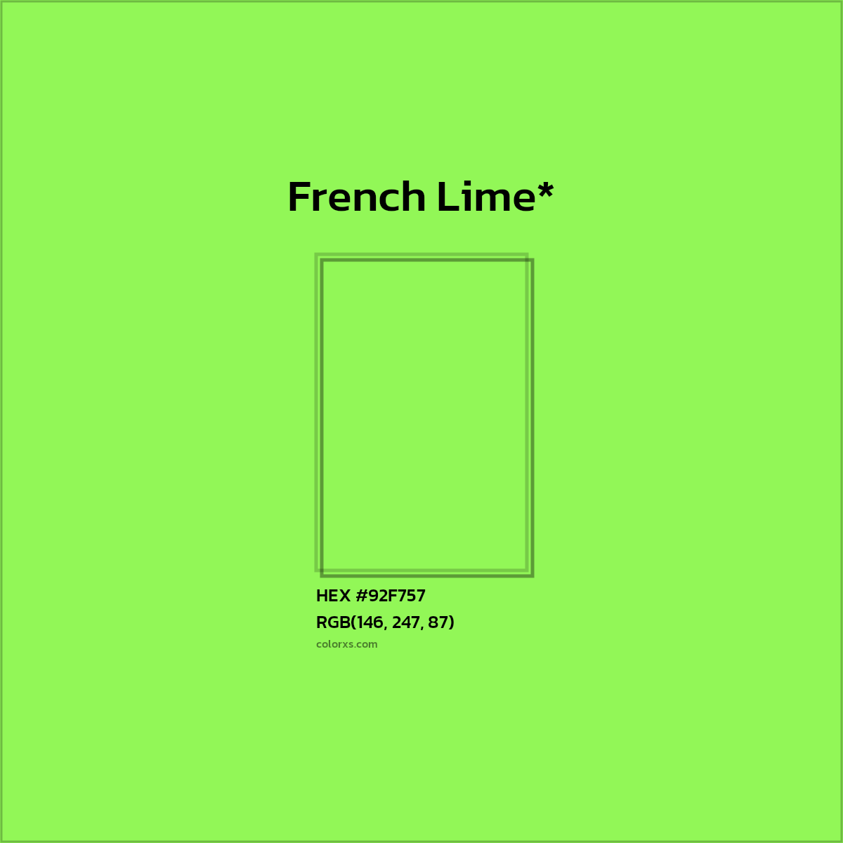 HEX #92F757 Color Name, Color Code, Palettes, Similar Paints, Images