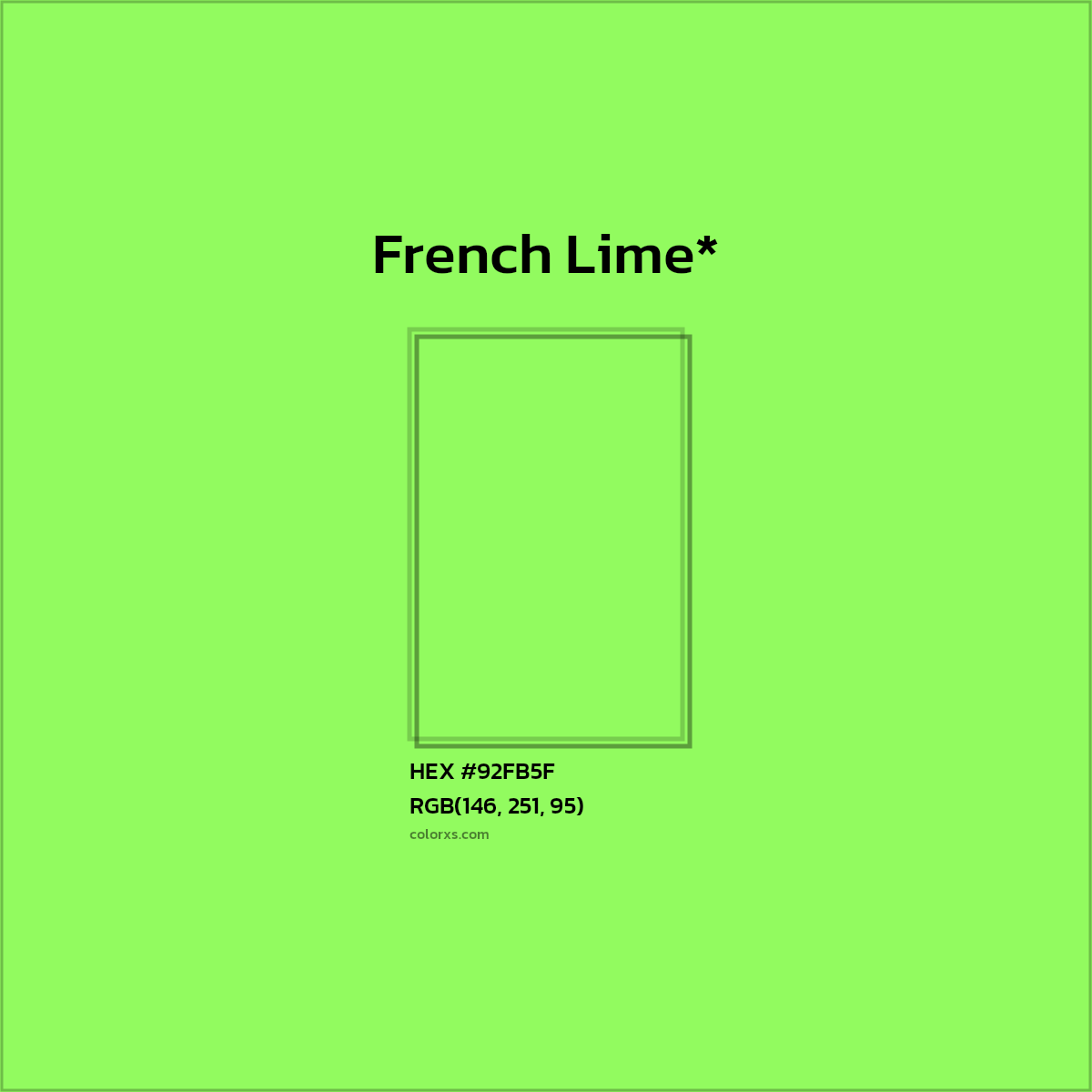 HEX #92FB5F Color Name, Color Code, Palettes, Similar Paints, Images