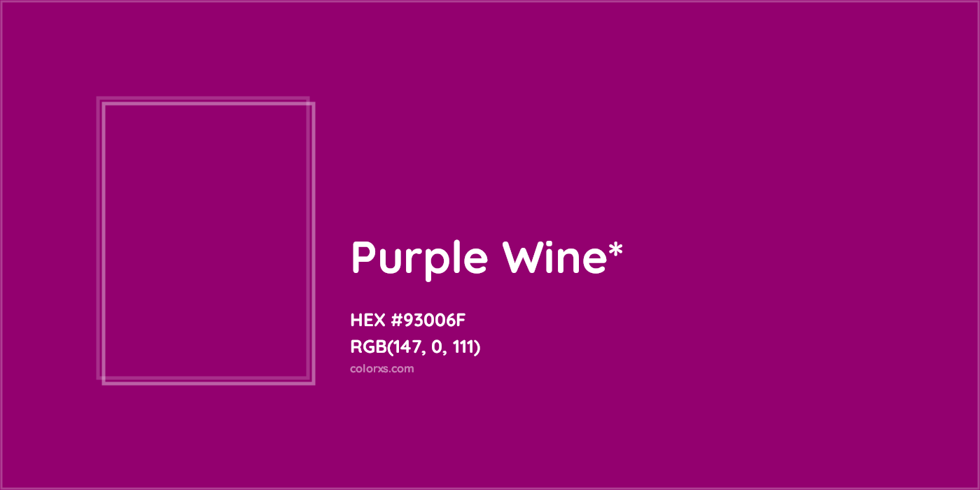 HEX #93006F Color Name, Color Code, Palettes, Similar Paints, Images