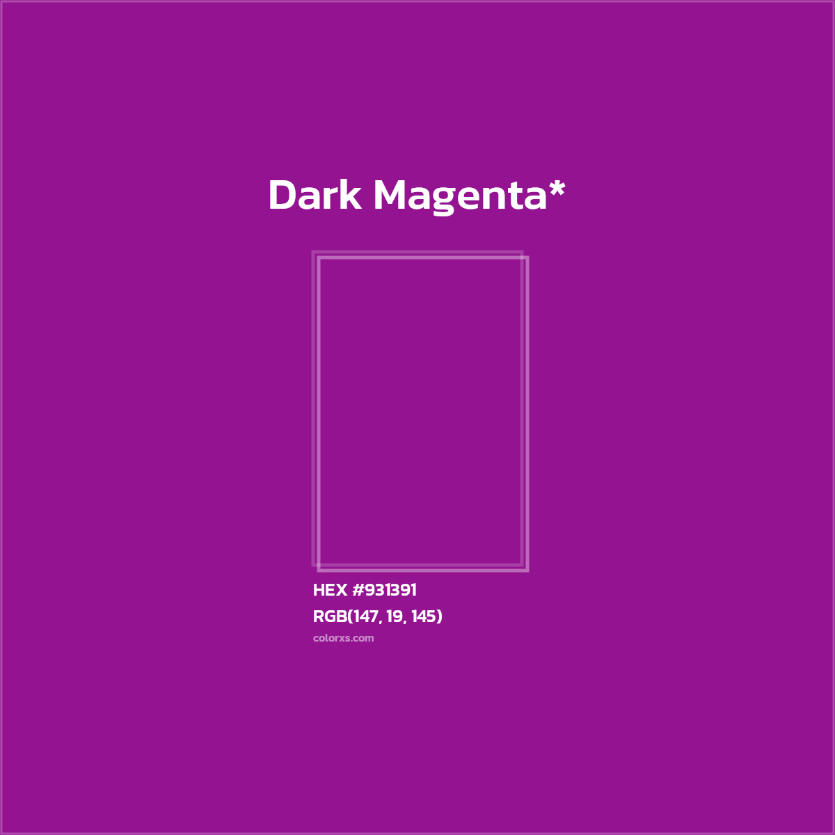HEX #931391 Color Name, Color Code, Palettes, Similar Paints, Images