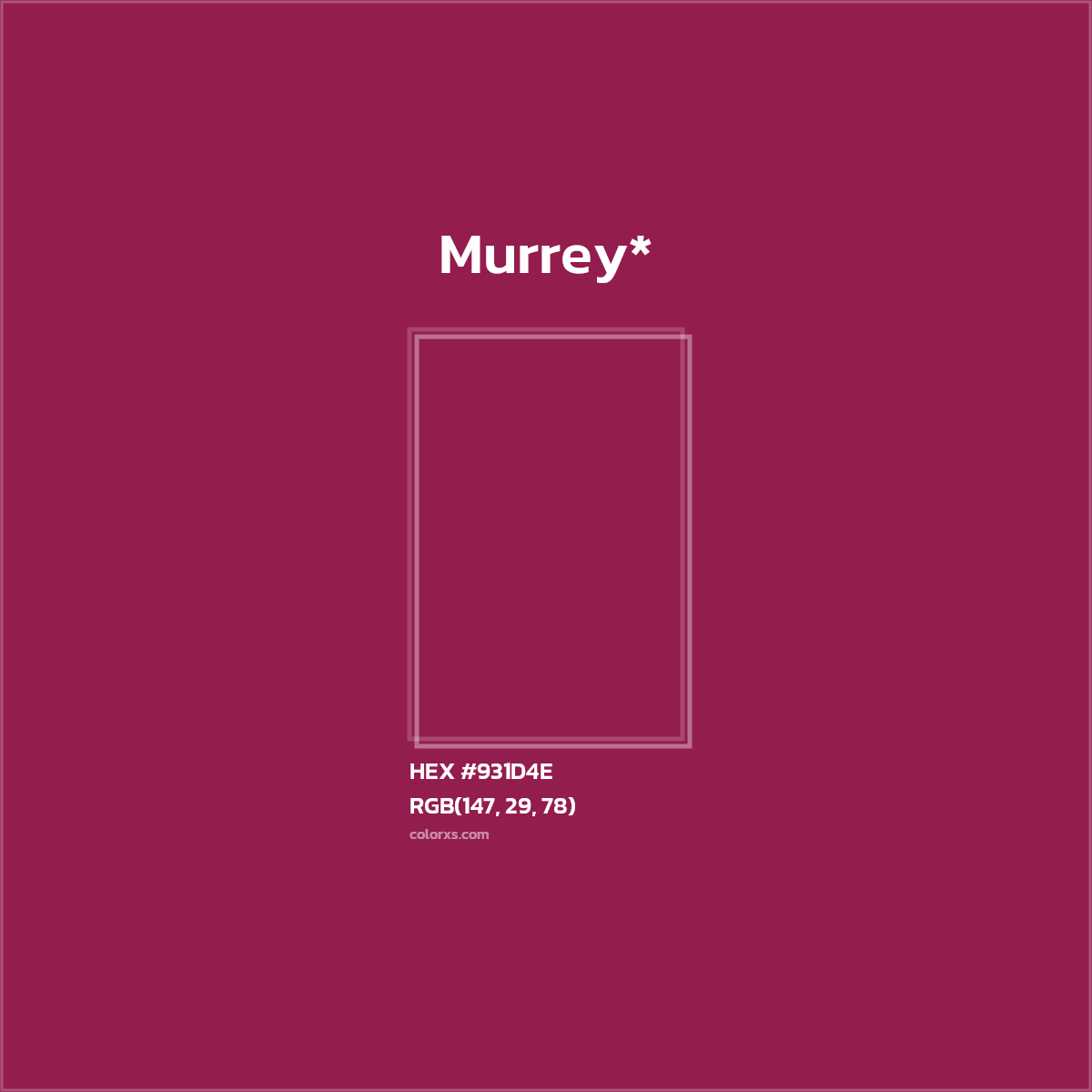 HEX #931D4E Color Name, Color Code, Palettes, Similar Paints, Images