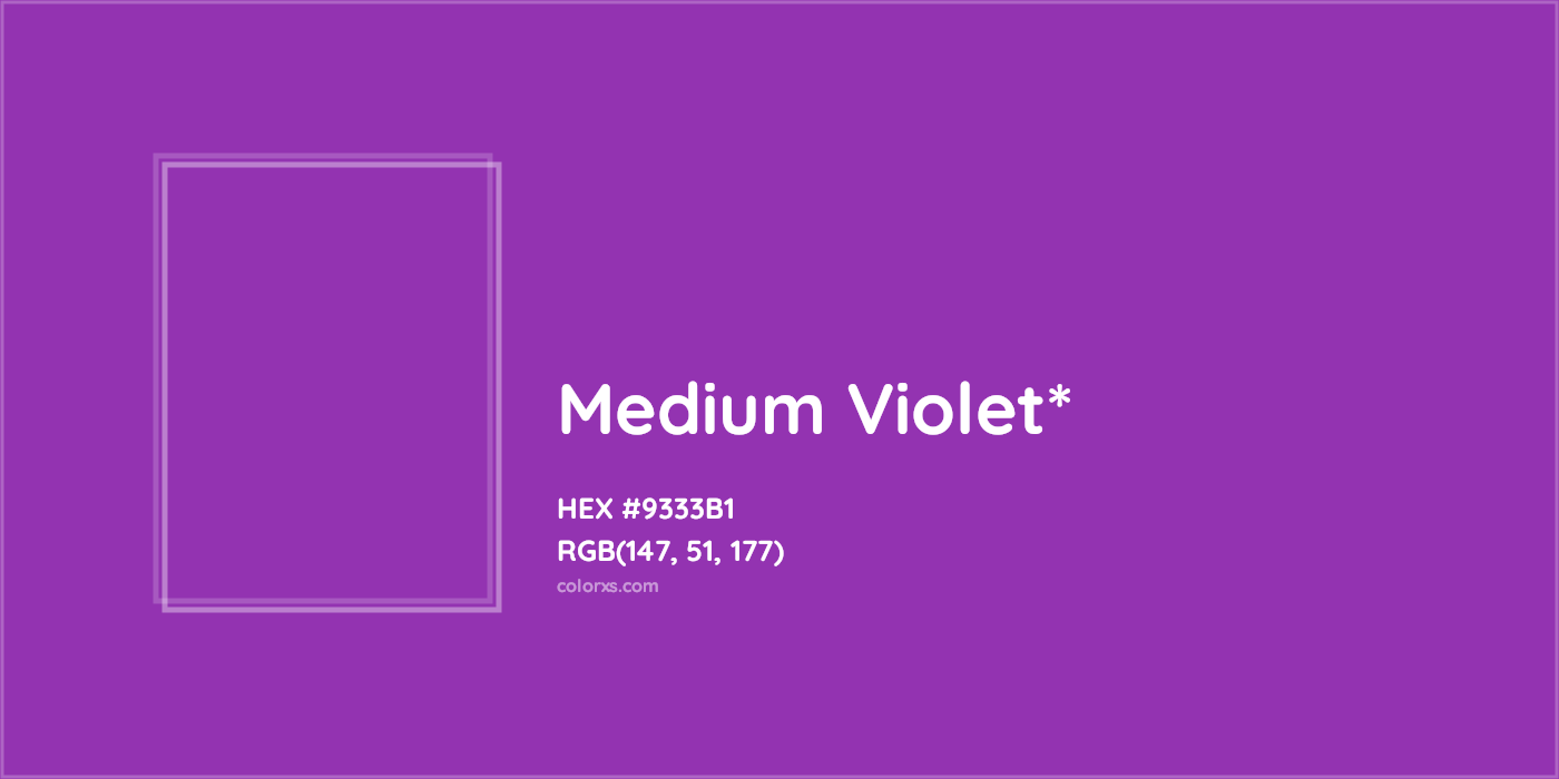 HEX #9333B1 Color Name, Color Code, Palettes, Similar Paints, Images