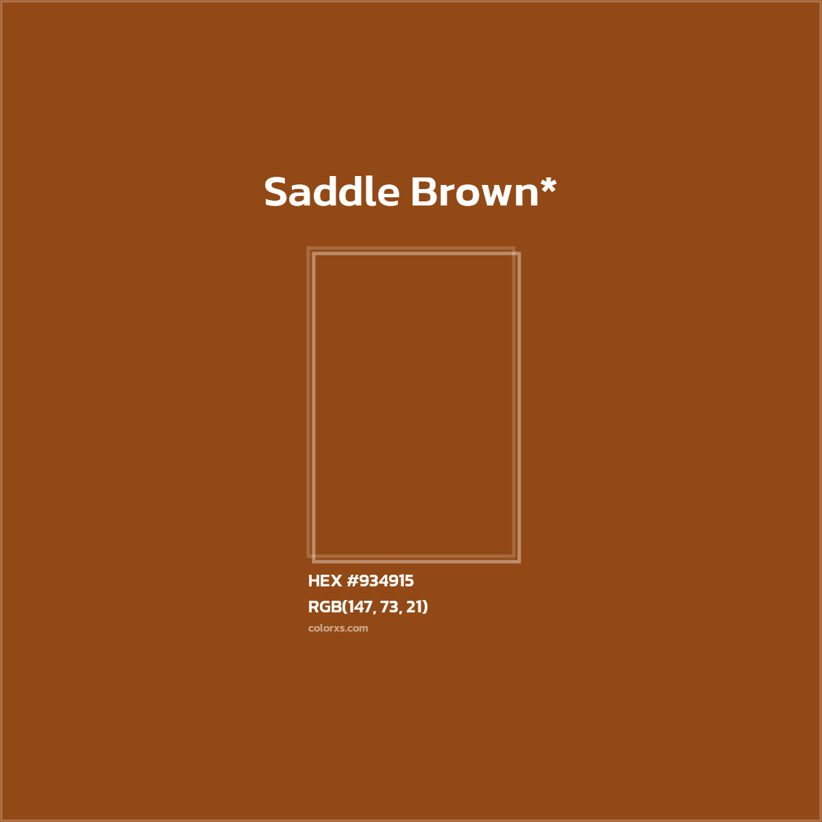 HEX #934915 Color Name, Color Code, Palettes, Similar Paints, Images